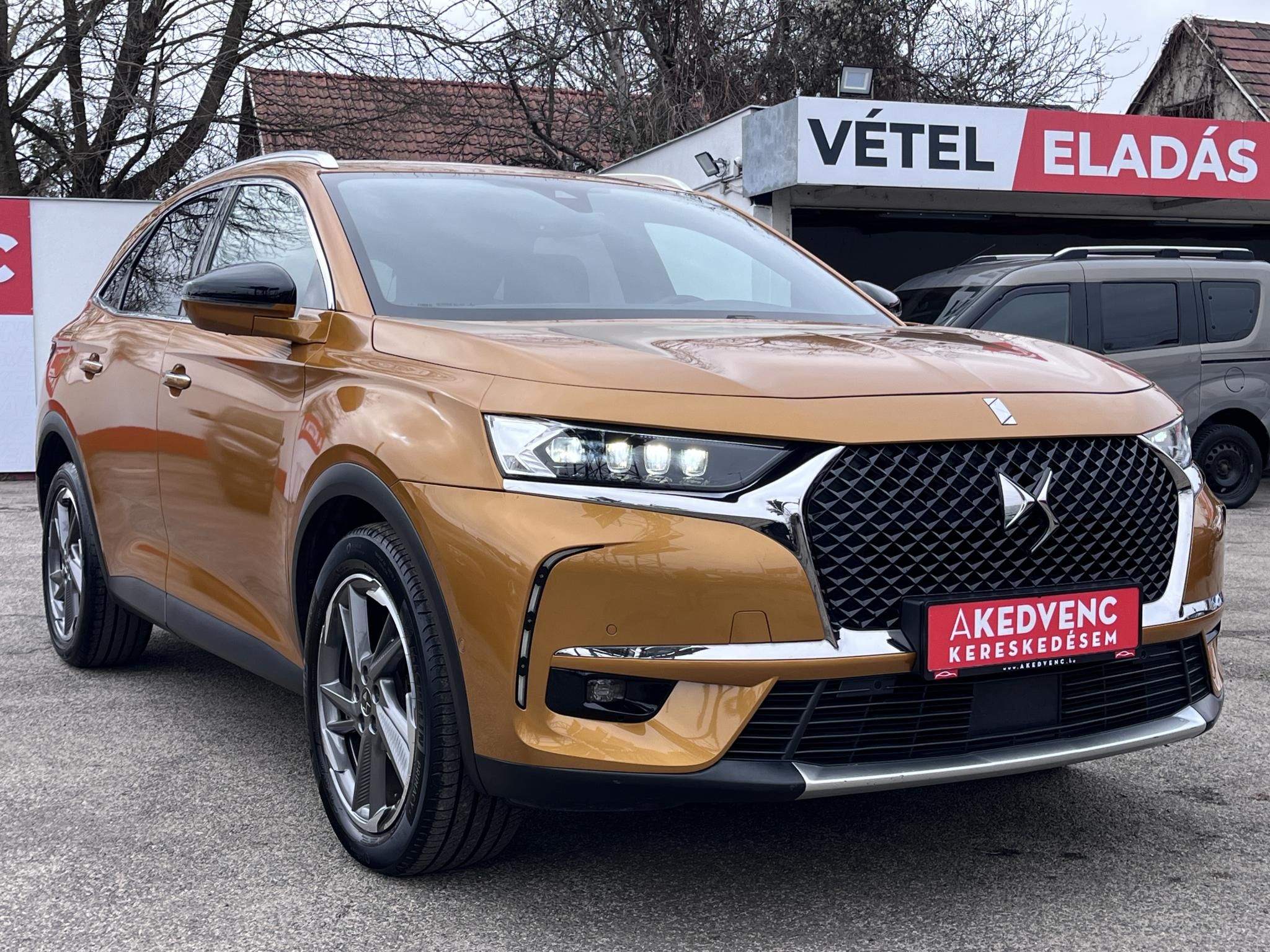 DS DS 7 Crossback 1.5 BlueHDi Rivoli S&S EAT8 Prémium felszereltség. Mátrix LED fényszórók