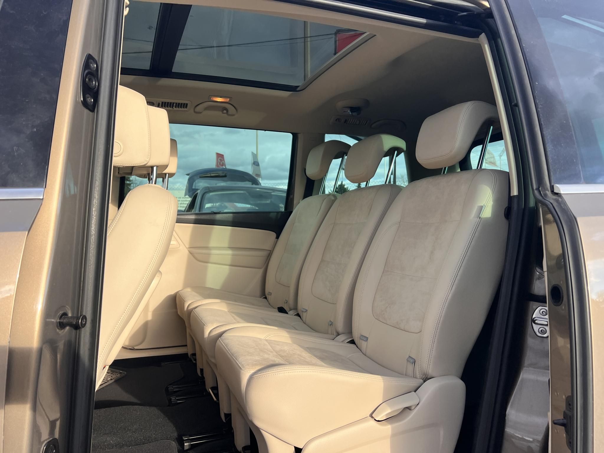 VOLKSWAGEN SHARAN 2.0 TDI BMT SCR Highline 4Motion DSG Egyedülálló szépség! Vaj bőr. tető. 4x4. 158e km+sok extra