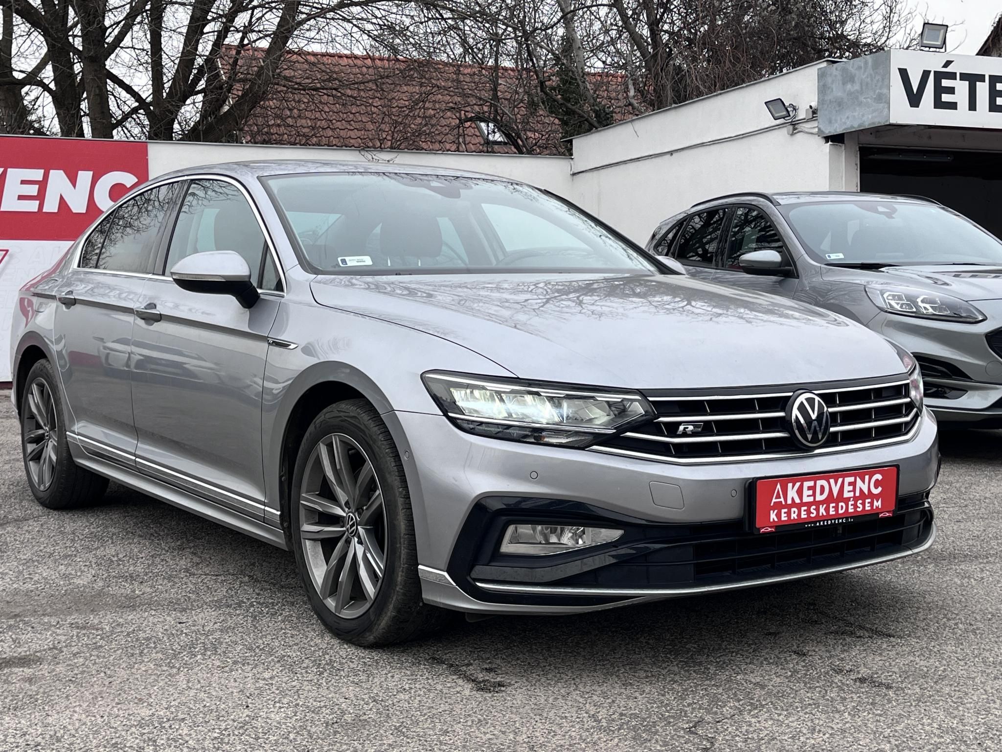 VOLKSWAGEN PASSAT VIII 2.0 TSI Business DSG R-line M.o.-i. FACELIFT. 190LE. sérülésmentes!