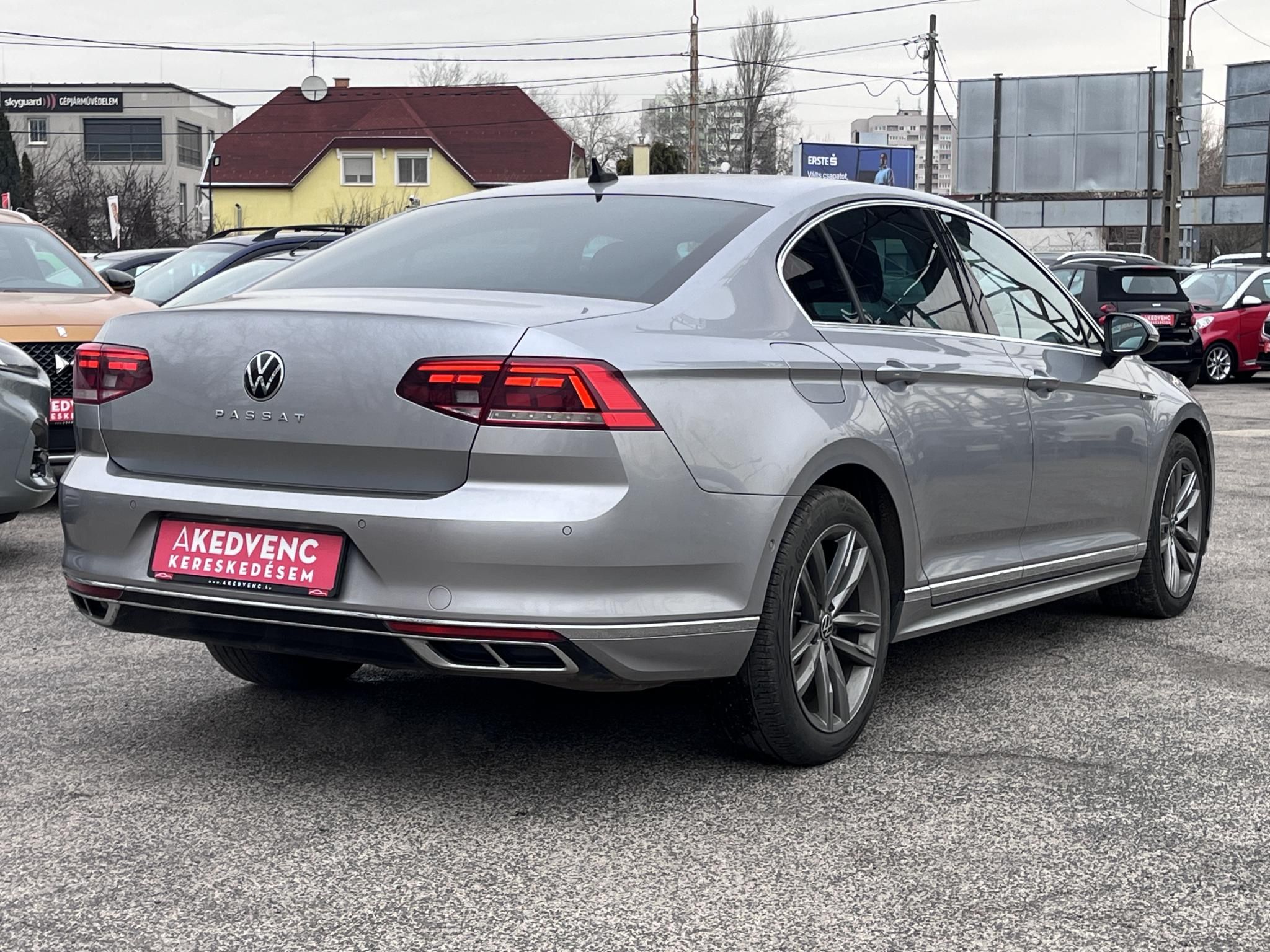 VOLKSWAGEN PASSAT VIII 2.0 TSI Business DSG R-line M.o.-i. FACELIFT. 190LE. sérülésmentes!
