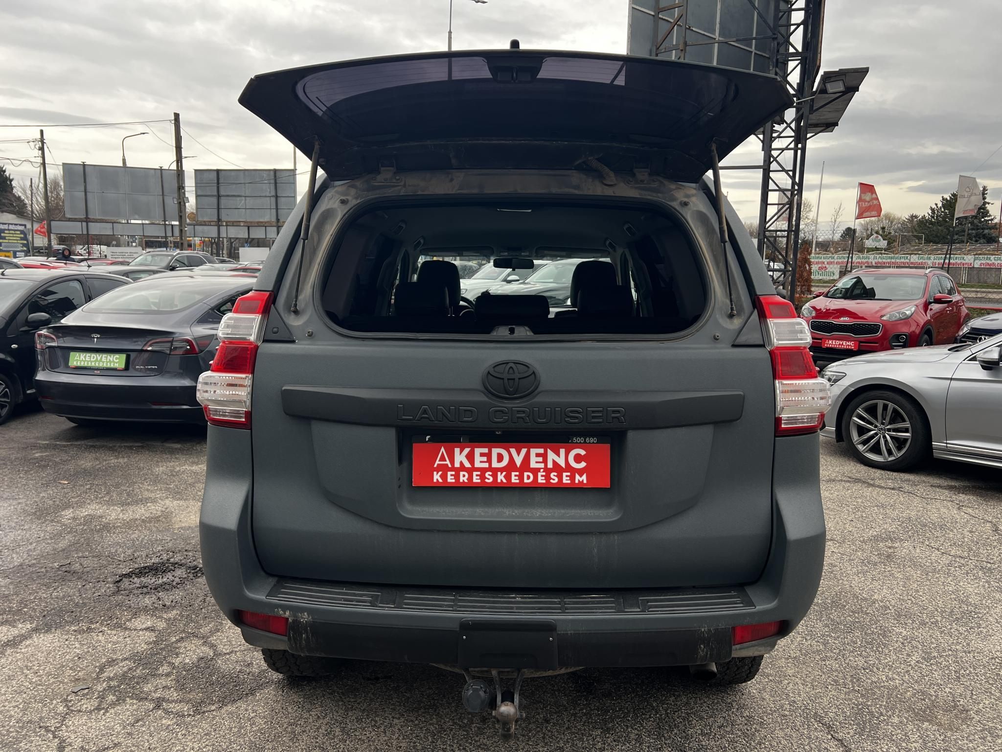 TOYOTA LAND CRUISER Prado 3.0 D-4D Prestige Navi (Automata) Murczin System/Pedders emelés/Raptor fényezés