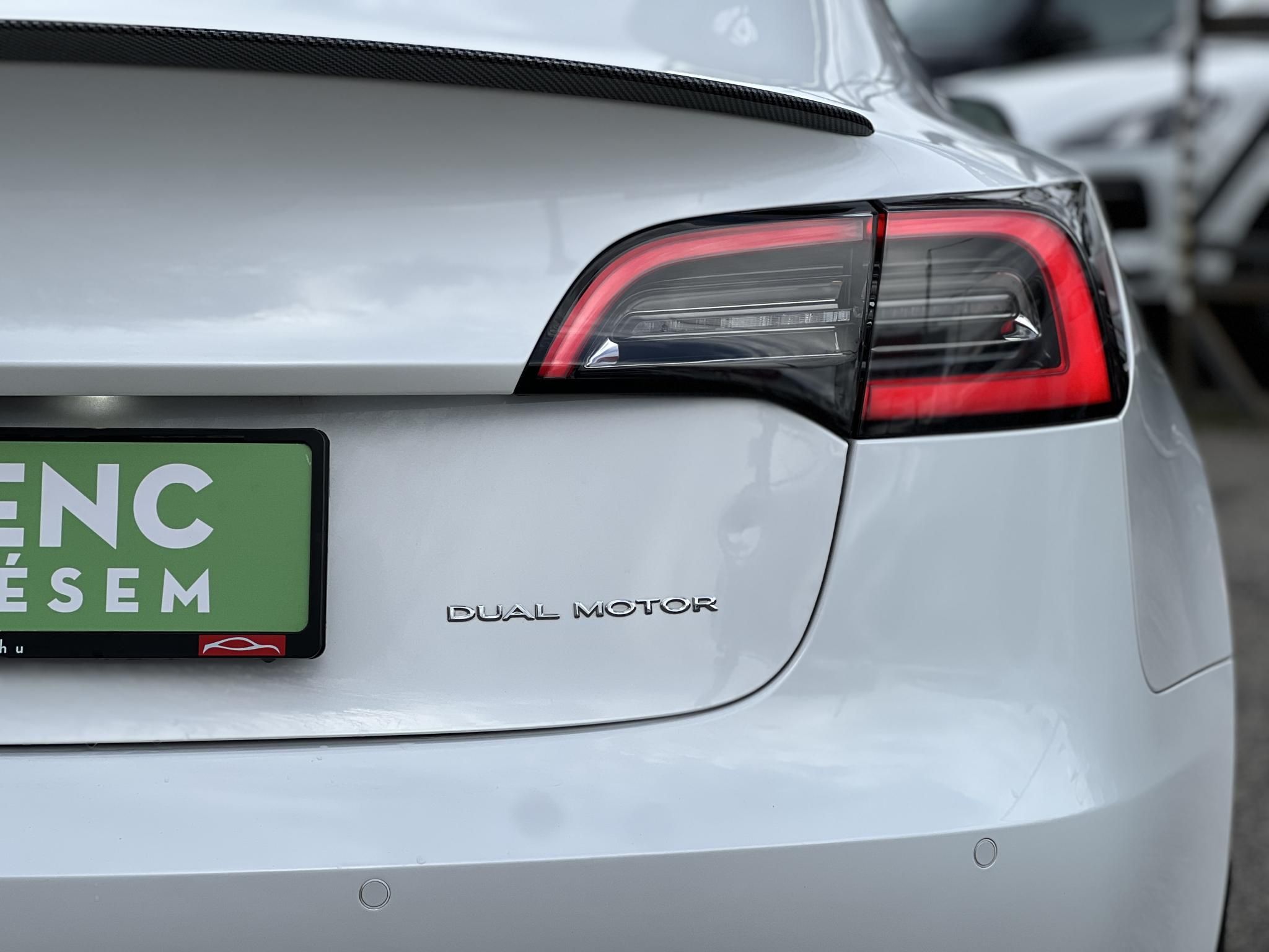 TESLA MODEL 3 Long Range AWD (Automata) 500km-es hatótáv. mátrix LED. garanciális. hőszívattyú. 4 évszakos gumik!