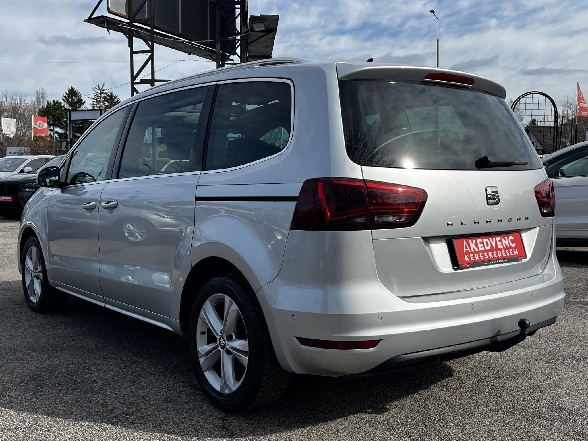SEAT ALHAMBRA 2.0 TDI Style Advanced DSG Kitűnő állapot. magas felszereltség!