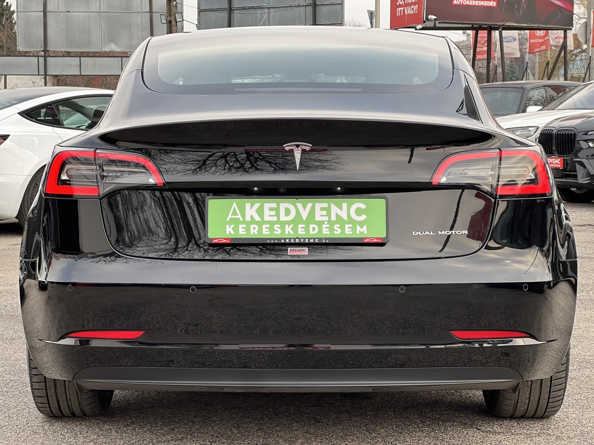 TESLA MODEL 3 Long Range AWD (Automata) mátrix LED. garanciális. hőszivattyú. premium hifi. 500km-es hatótáv!