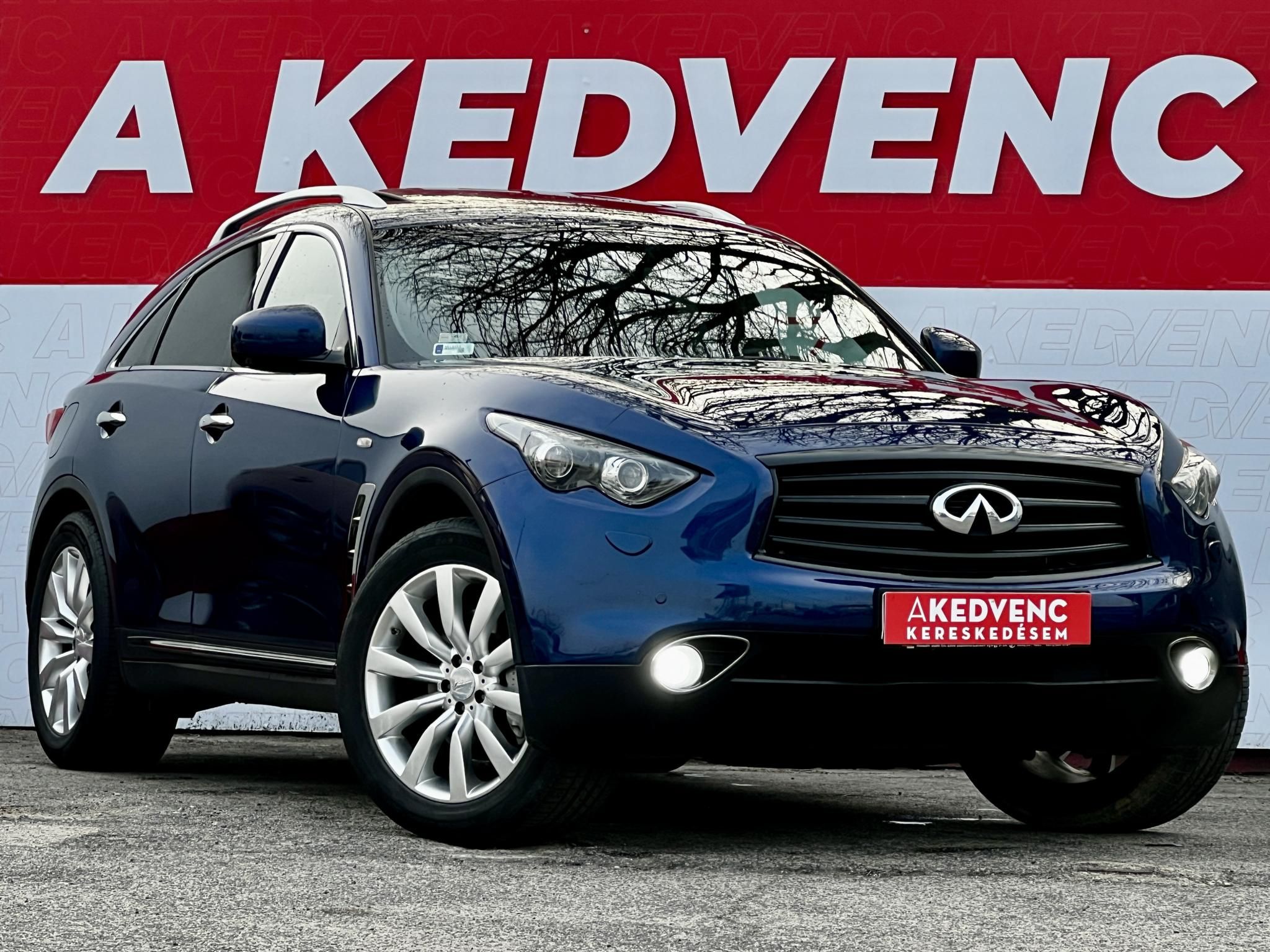 INFINITI QX70 QX70S 3.7 V6 Premium (Automata) EU6 105e km. Tempomat 360 kamera BOSE Téli-nyári garnitúra!