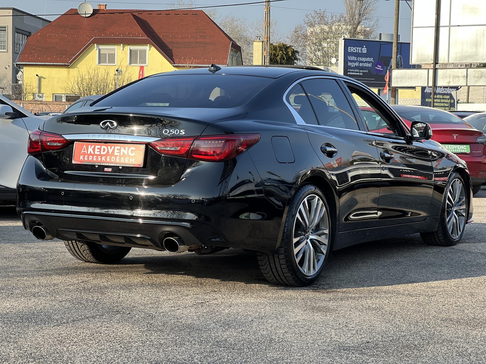 INFINITI Q50 Q50S 3.0 (Automata) 32e km. kifogástalan állapot!