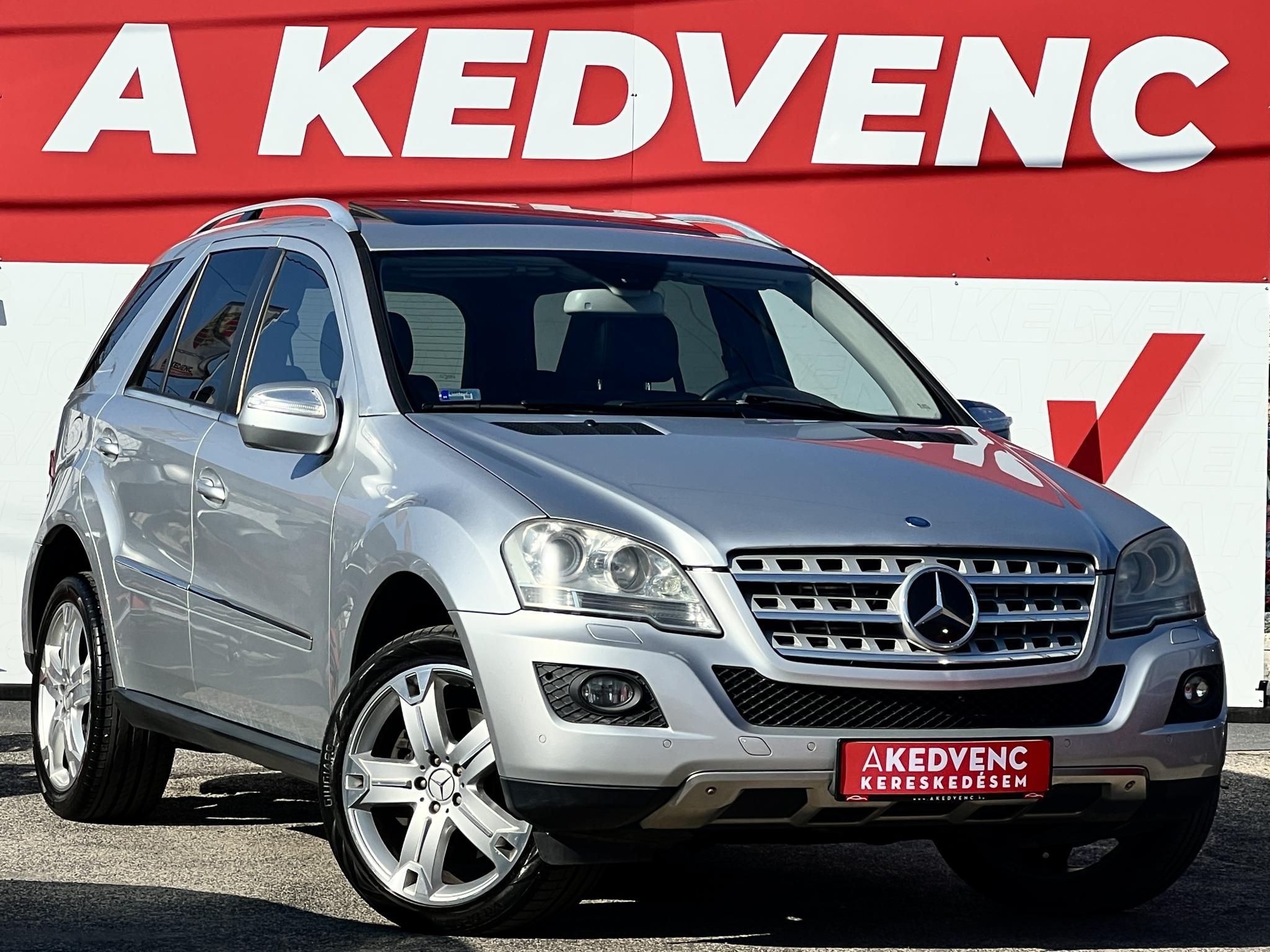 MERCEDES-BENZ ML 420 CDI (Automata) 4MATIC 3.5T vonóhorog. harman/kardon. webasto. légrúgó!