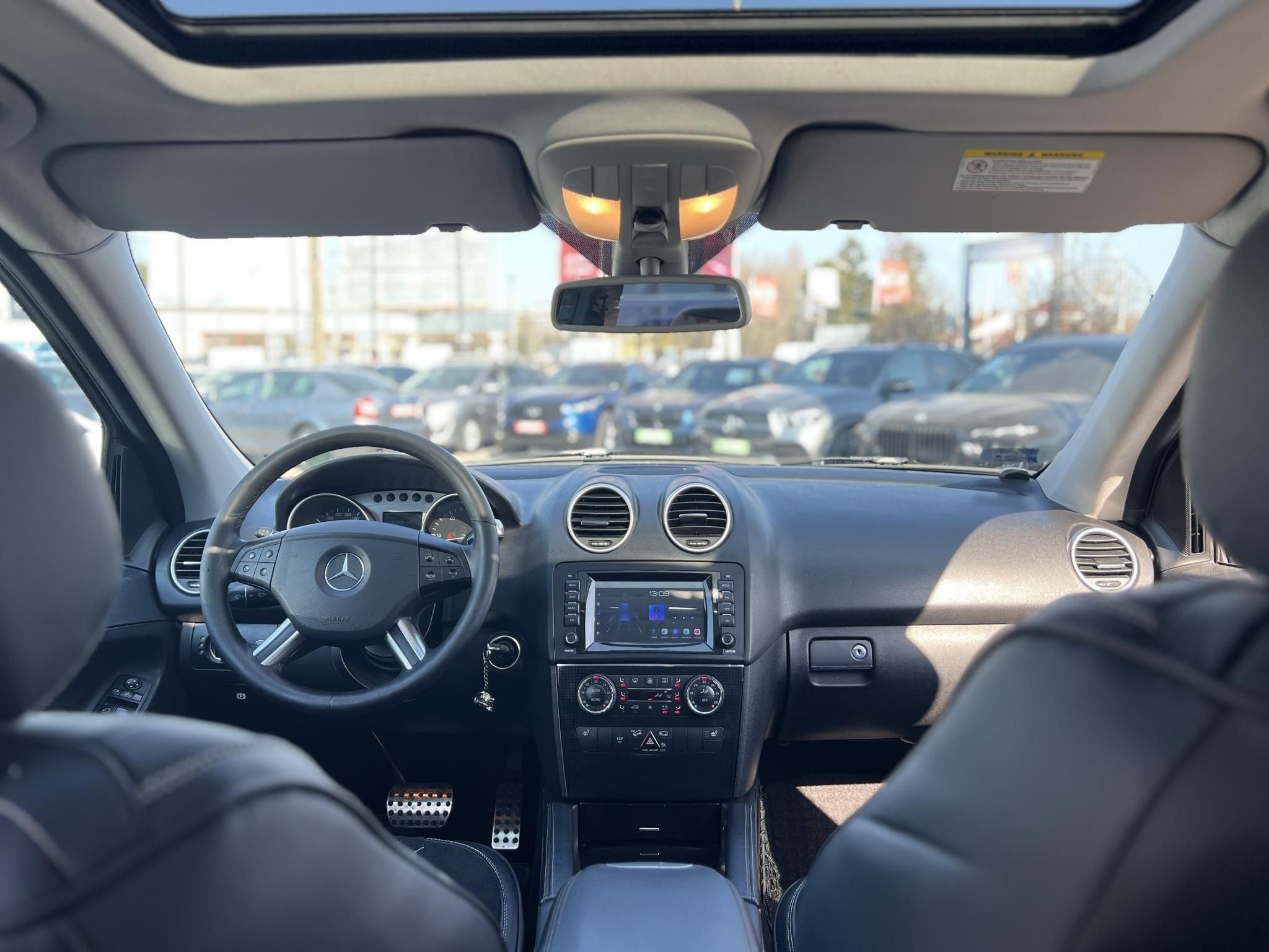 MERCEDES-BENZ ML 320 CDI (Automata) 4MATIC 3.5T vonóhorog. napfénytető. ülésfűtés. nem légrugós!