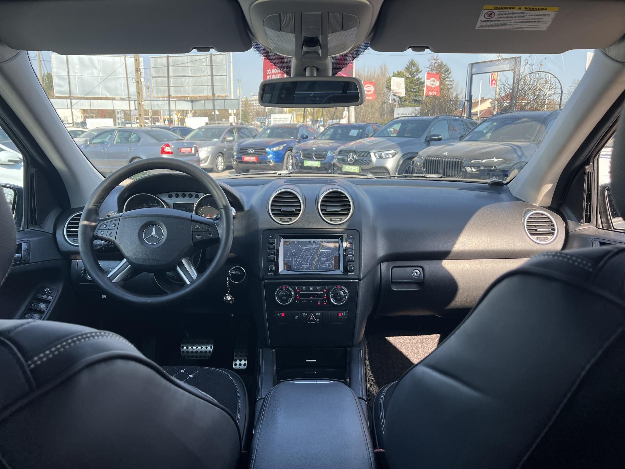 MERCEDES-BENZ ML 320 CDI (Automata) 4MATIC 3.5T vonóhorog. napfénytető. ülésfűtés. nem légrugós!