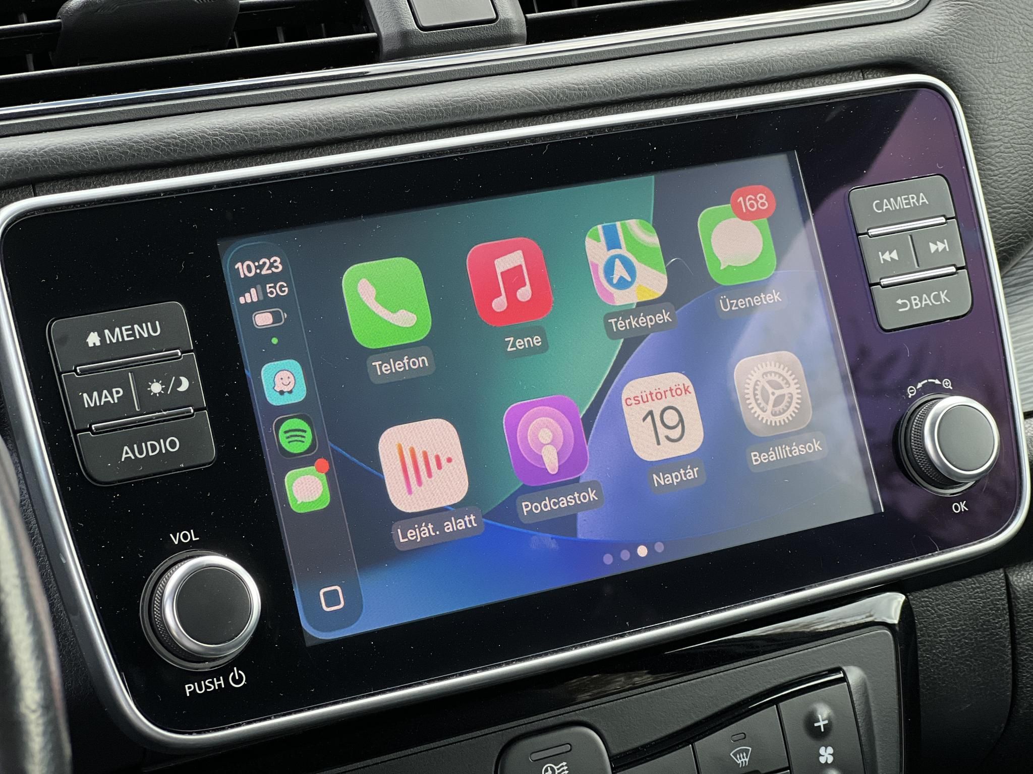 NISSAN LEAF Tekna e+ 62kWh (Automata) 94% AKKU Végig márka szervizelt Pro Pilot 360 kamera