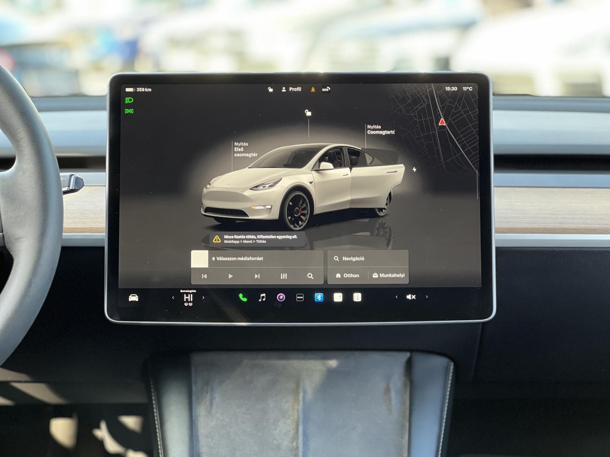 TESLA MODEL Y Performance AWD (Automata) 63e km. AMD Ryzen. mátrix LED. hőszivattyú. garanciális 2030-ig!