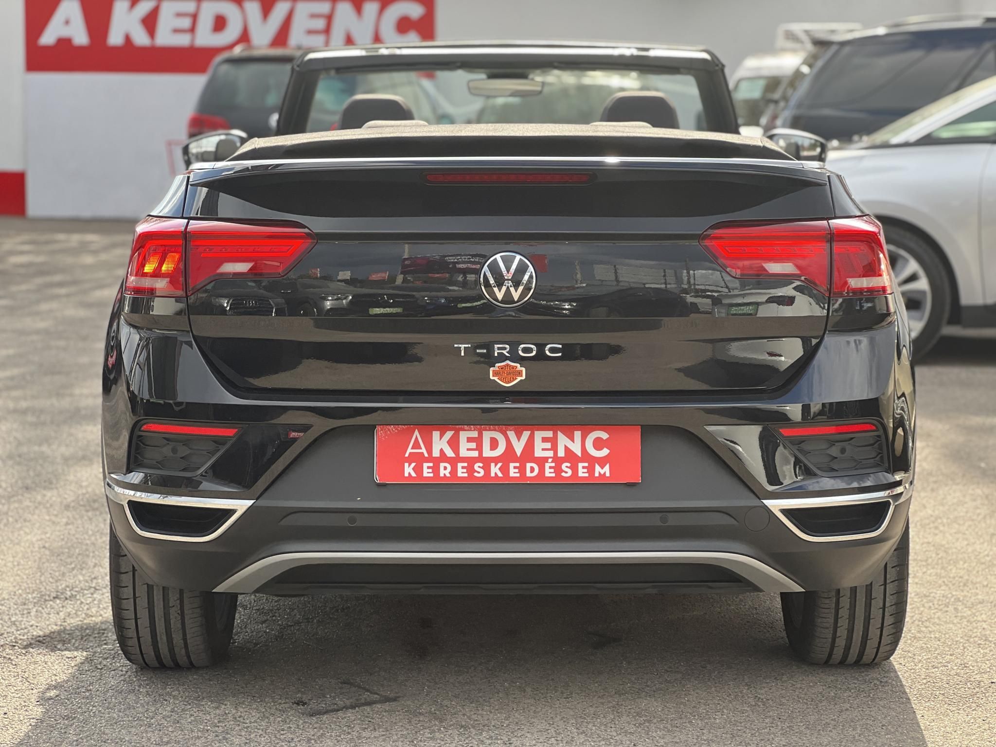 VOLKSWAGEN T-ROC Cabrio 1.5 TSI ACT Style DSG 39e km. Magyarországi. Márkaszervizelt. Újszerű állapot!