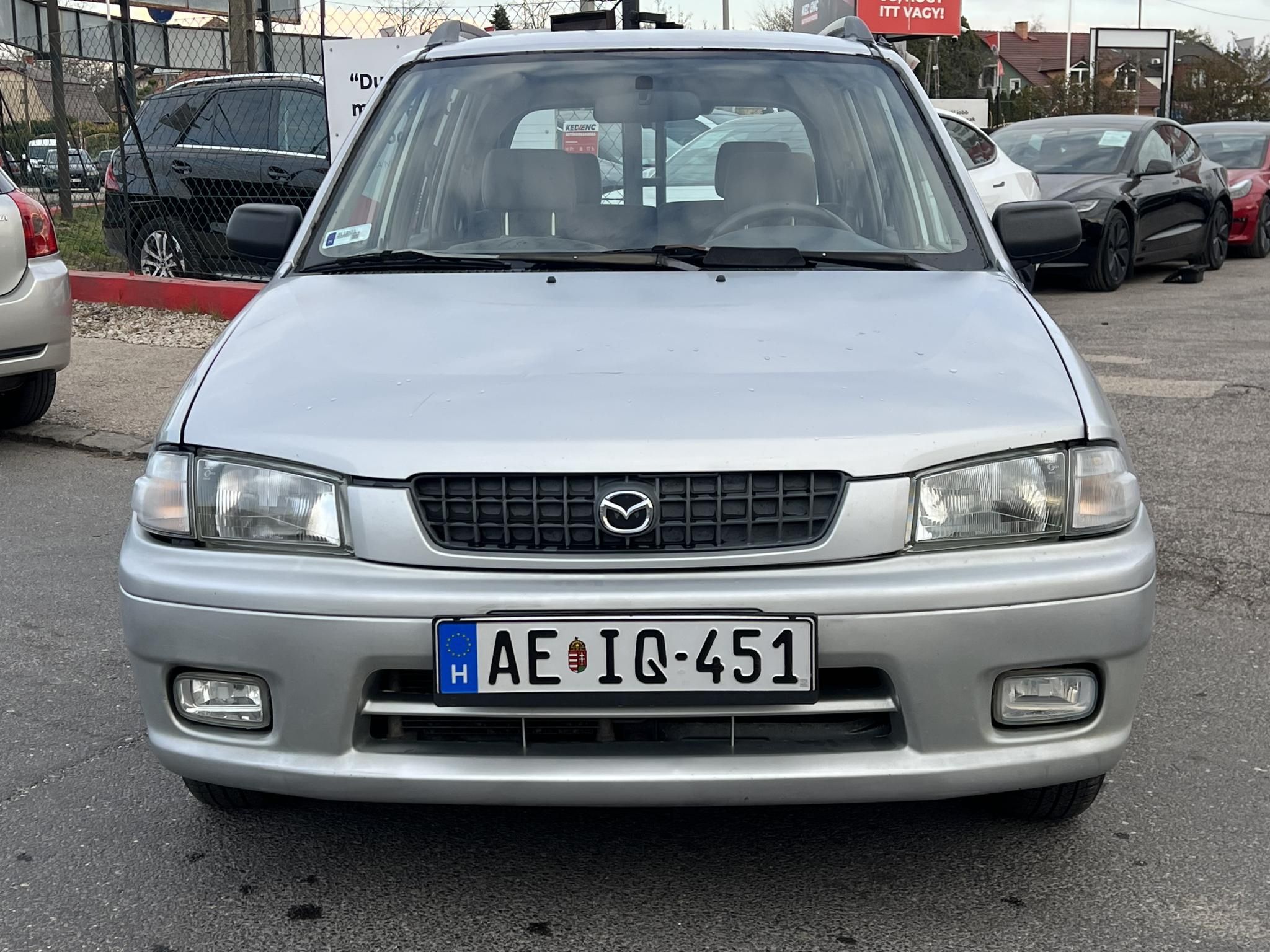 MAZDA DEMIO 1.3i GLX Comfort klíma. szervokormány. elektromos tükrök. 2027.11-ig műszaki