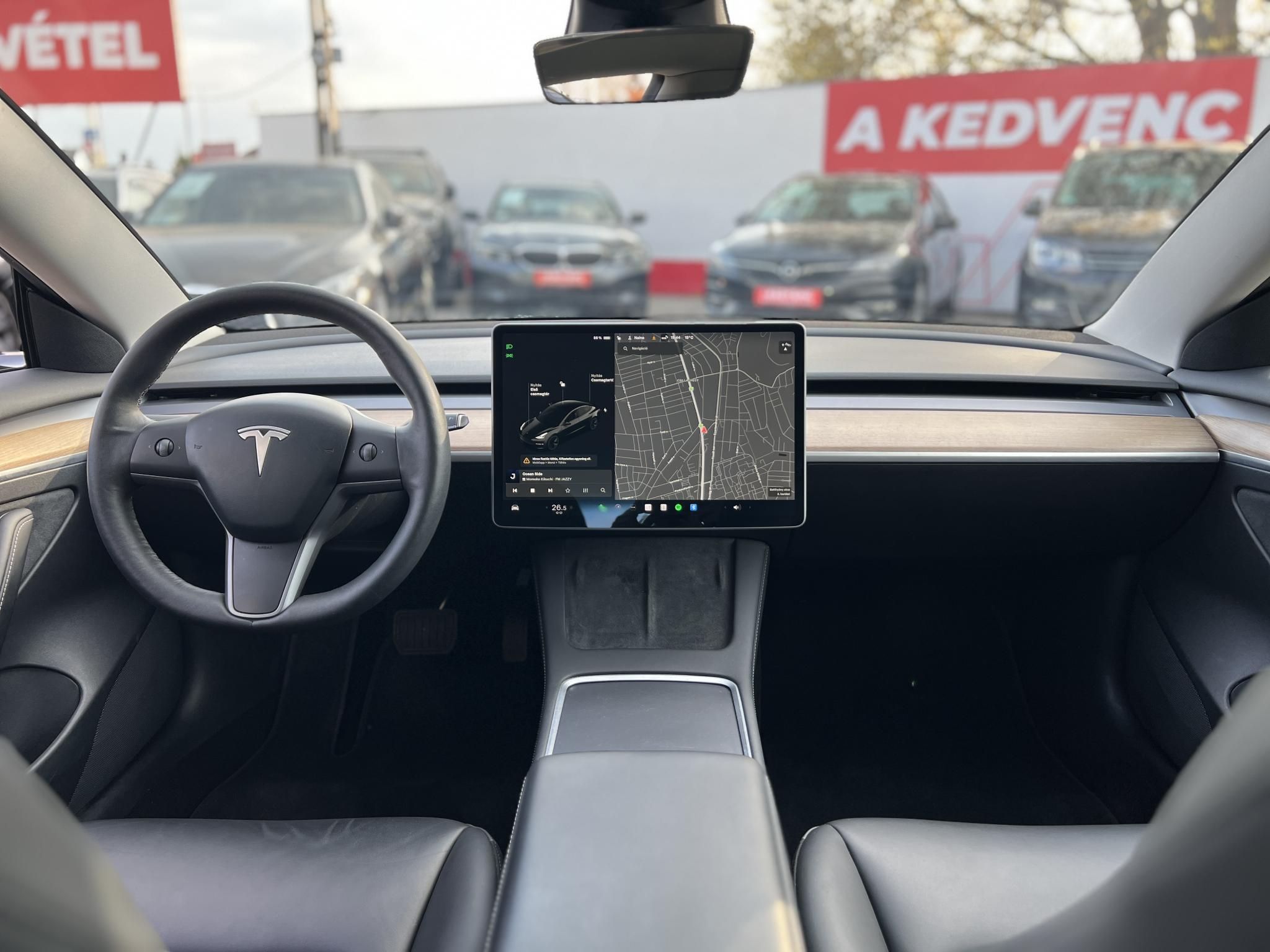 TESLA MODEL 3 Long Range AWD (Automata) 106e km. EAP. mátrix LED. hőszivattyú. premium hifi. garanciális!