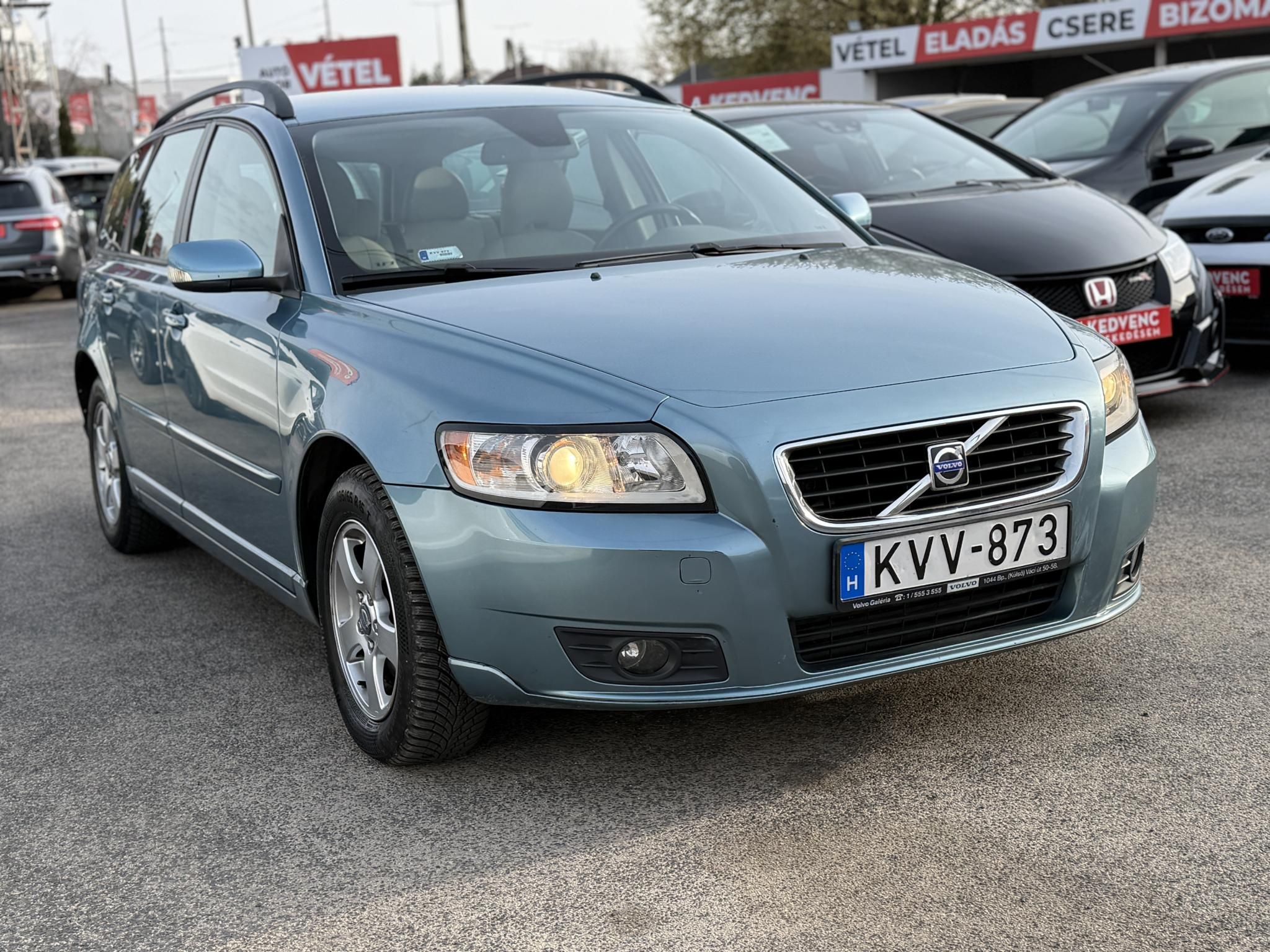 VOLVO V50 1.6 D Momentum Magyarországi. friss műszaki vizsga. vezérlés cserélve!