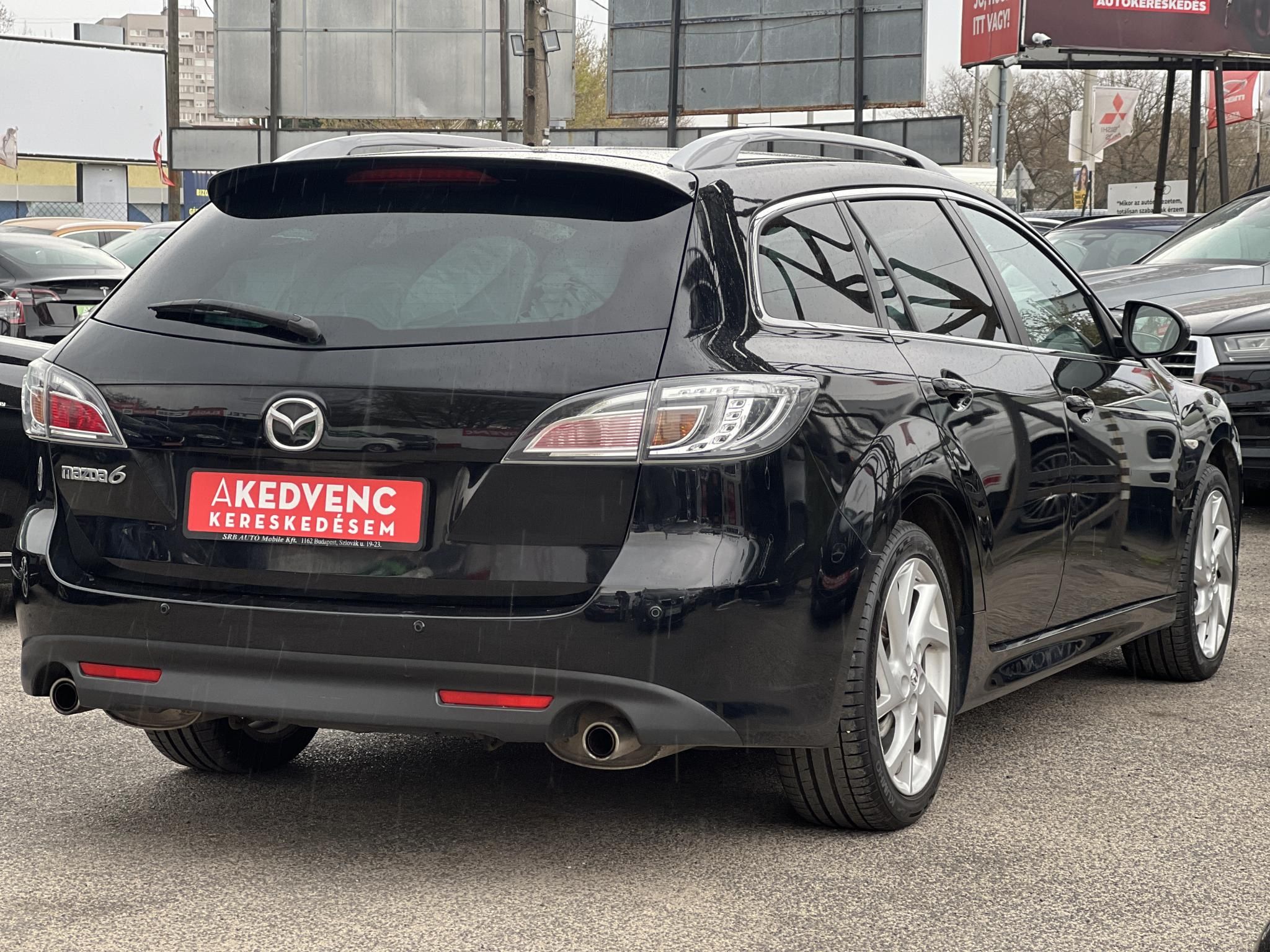 MAZDA 6 Sportkombi 2.5 GTA Xenon Keyless Ülésfűtés Navi BOSE Téli-nyári kerék szett!