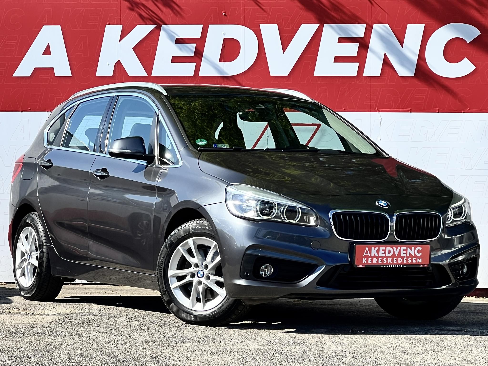 BMW 218i Advantage (Automata) Active Tourer 70e km. tempomat. ülésfűtés. keyless. kamera. 2 gyári kulcs!