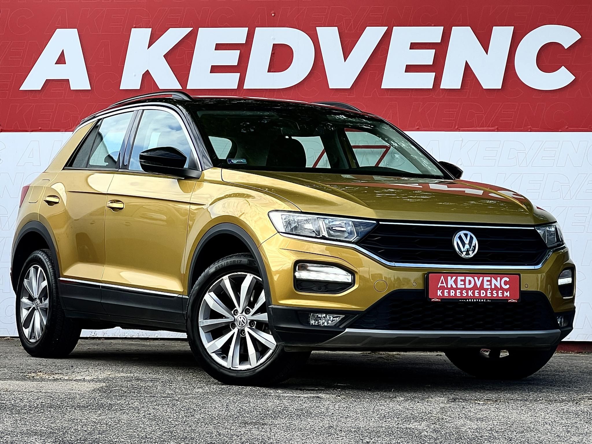 VOLKSWAGEN T-ROC 1.5 TSI ACT Style DSG 140e km. M.-o.i. távolságtartó. sávtartó. navigáció. ülésfűtés. CARPLAY!