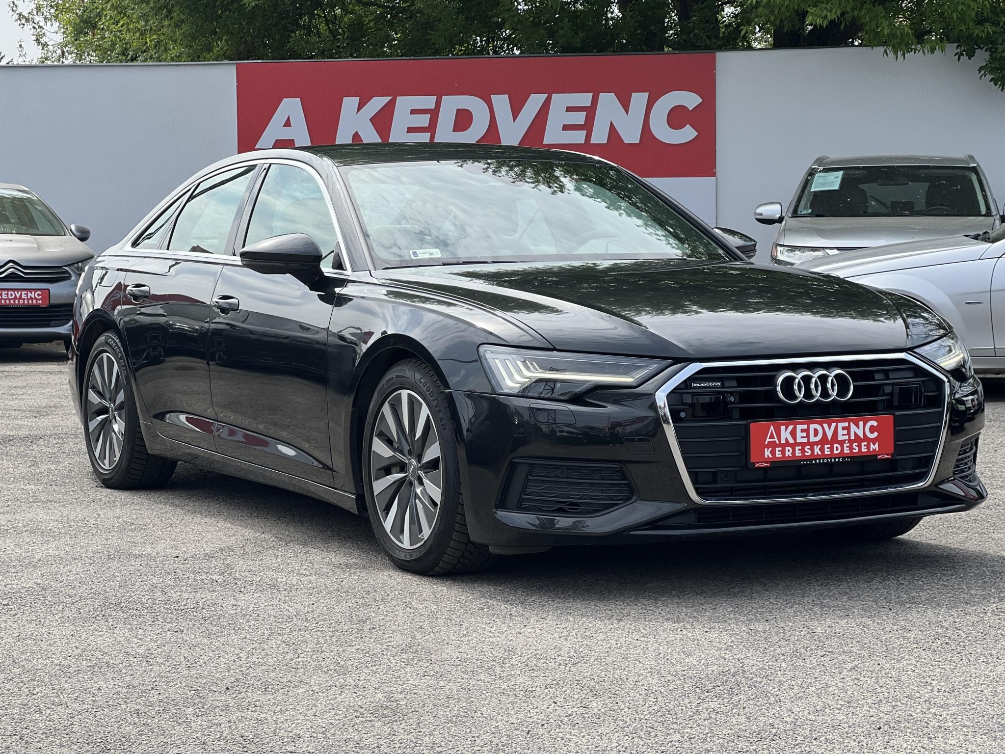 AUDI A6 55 TFSI Sport quattro S-tronic 97e km. LED Virtual Cockpit Memória Vajbőr Kamera Távtartó Sávtartó