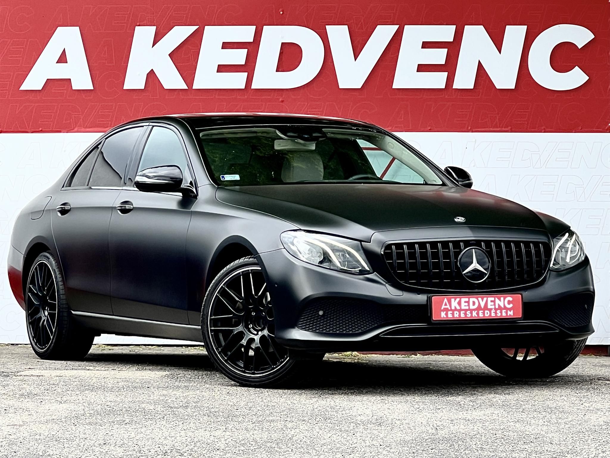 MERCEDES-BENZ E 220 d 9G-TRONIC HIGH END BURMESTER! Virtual COCKPIT. vaj bőrbelső. frissen szervizelt!