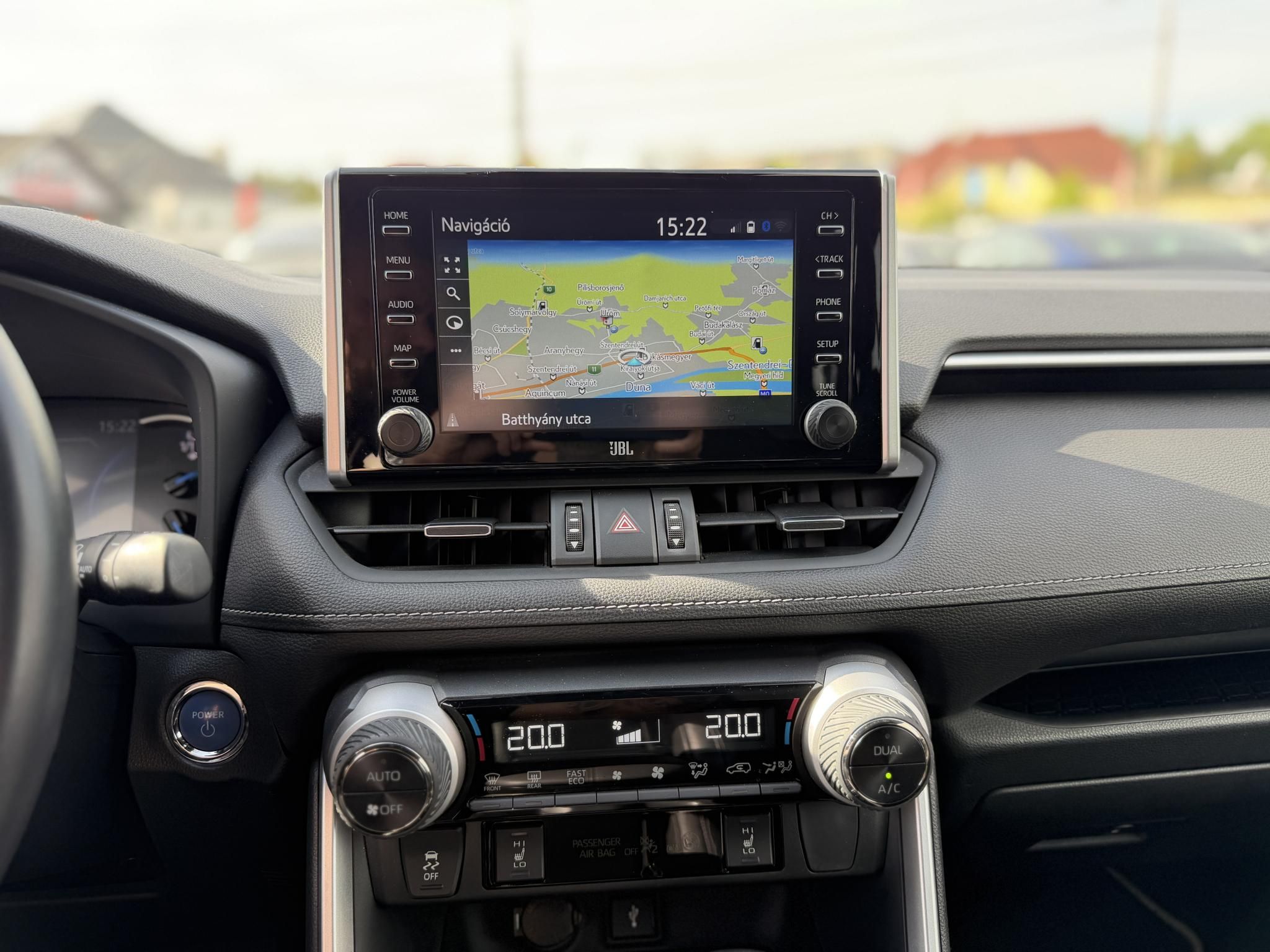 TOYOTA RAV 4 Rav4 2.5 Hybrid Black Edition e-CVT JBL 126e km. LED. sérülésmentes. CARPLAY. kifogástalan állapot!