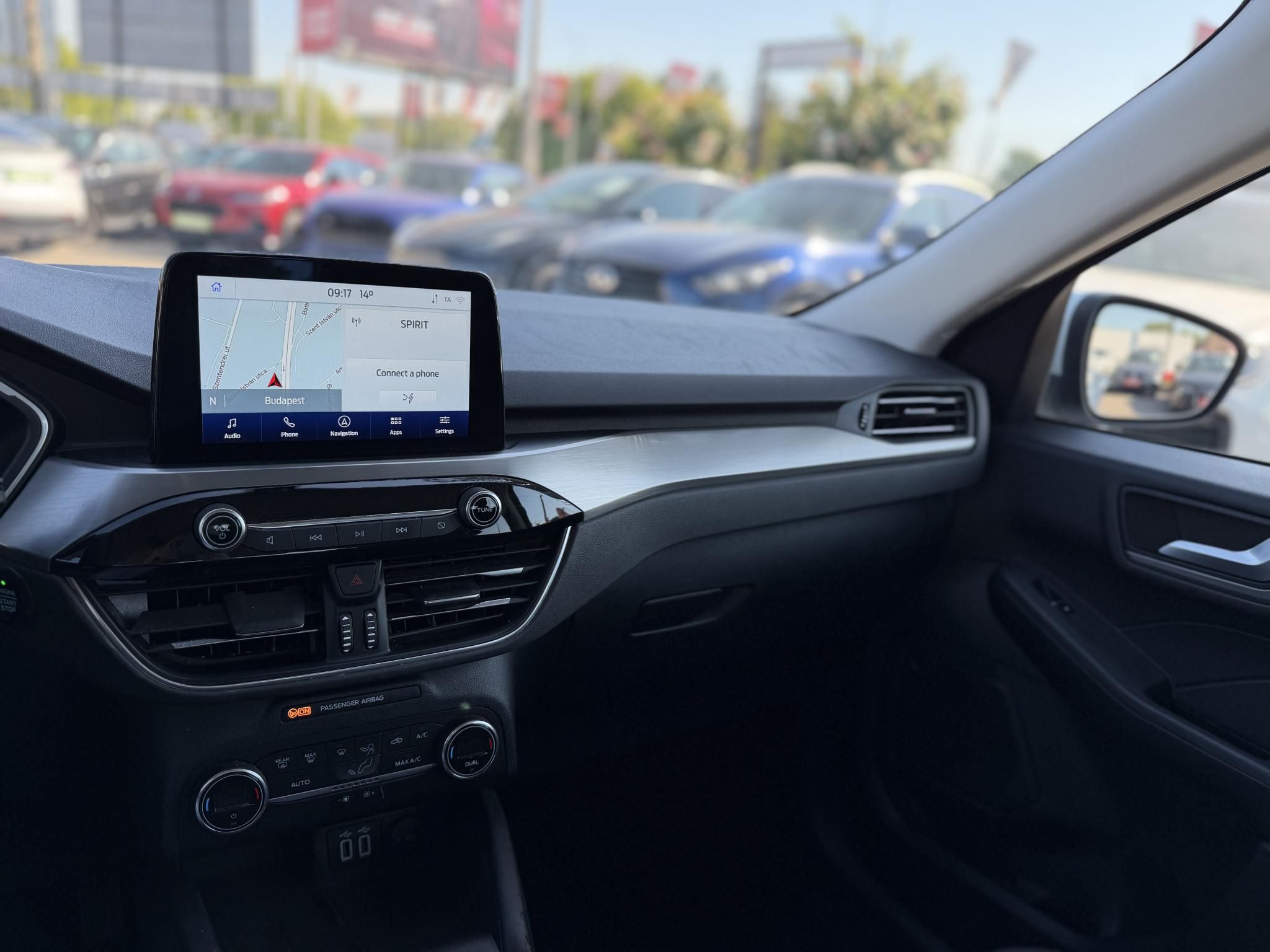FORD KUGA 2.5 FHEV Titanium CVT 120e km. LED fényszórók. kamera. keyless. sávtartó. navi. CARPLAY!