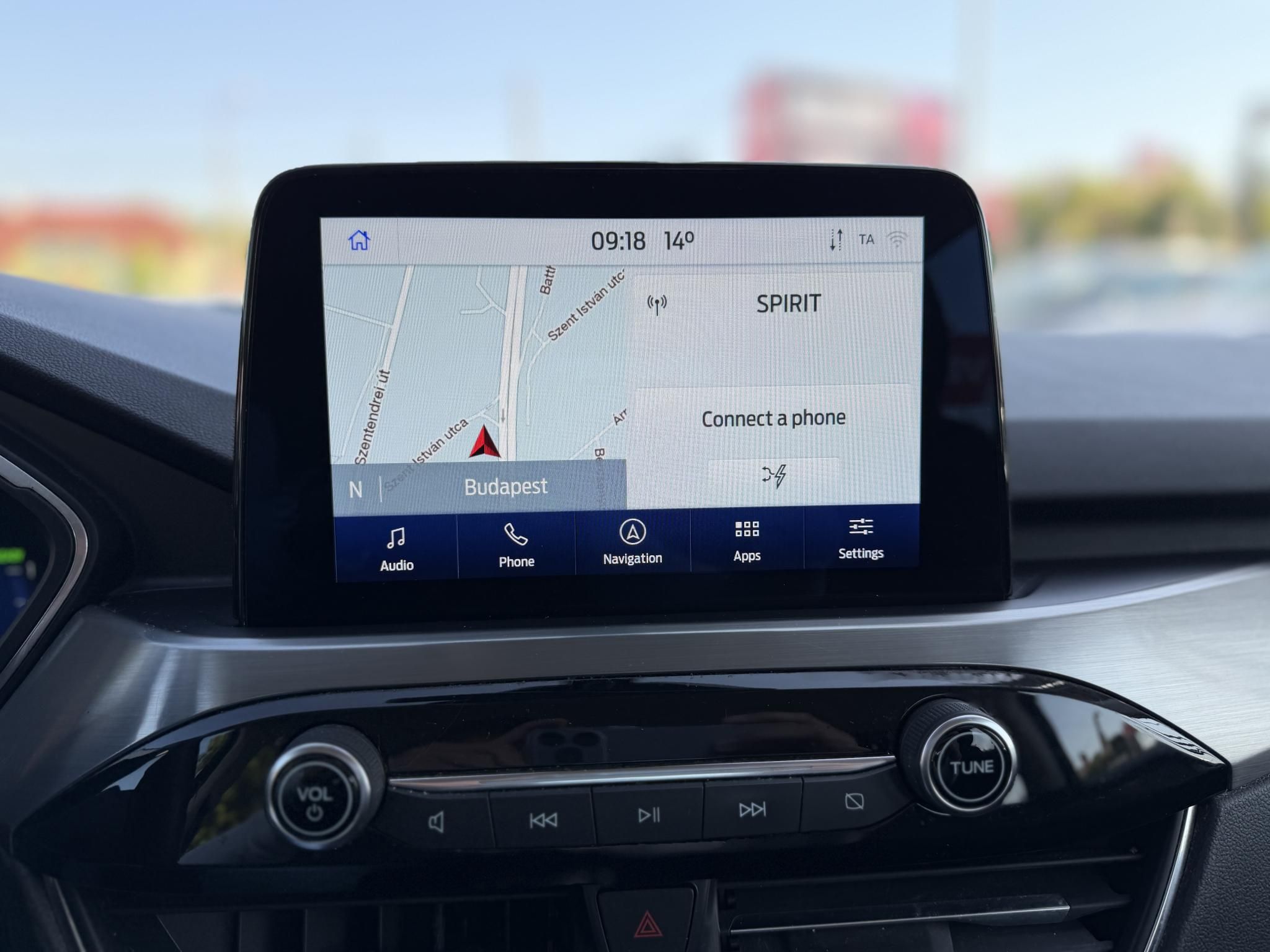 FORD KUGA 2.5 FHEV Titanium CVT 120e km. LED fényszórók. kamera. keyless. sávtartó. navi. CARPLAY!
