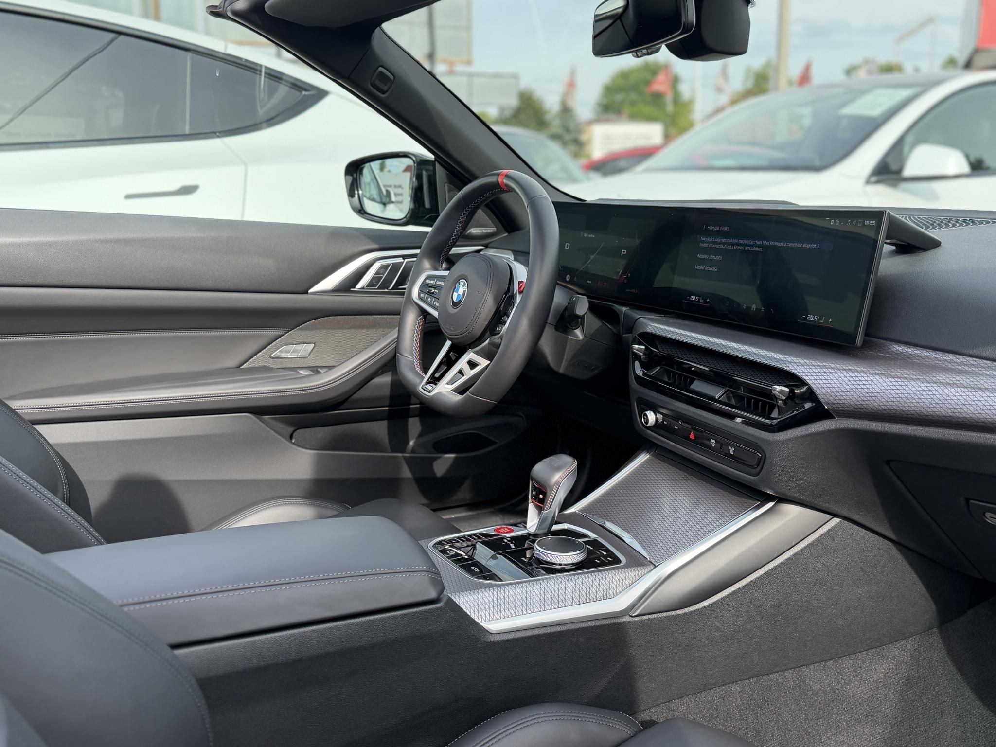 BMW M4 Competition M xDrive (Automata) ÁFÁS! sérülésmentes. premium selection garancia. HUD. harman/kardon