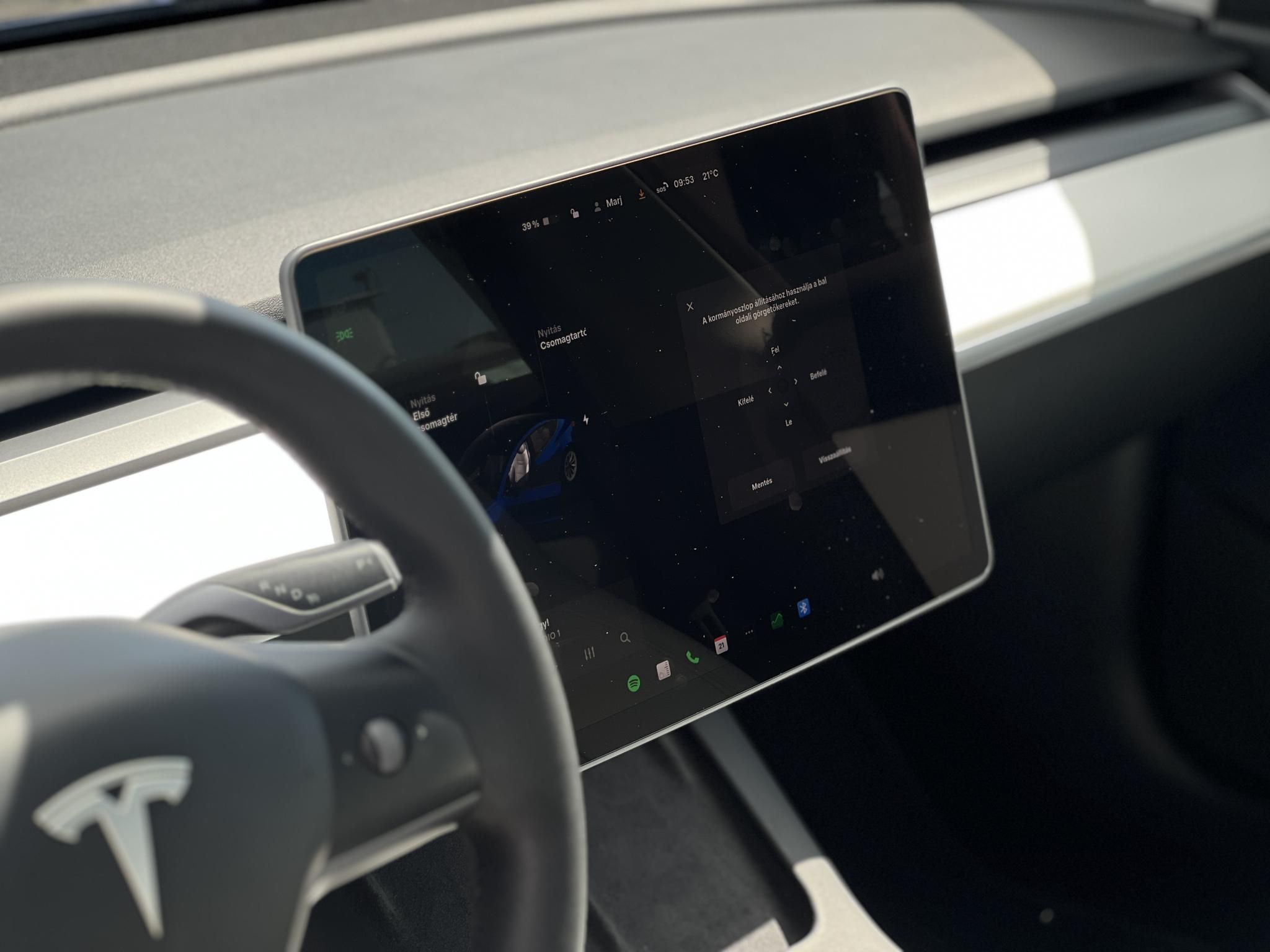 TESLA MODEL 3 Long Range AWD (Automata) 44e km. FEHÉR BELSŐ. mátrix LED. hőszivattyú. garanciális!