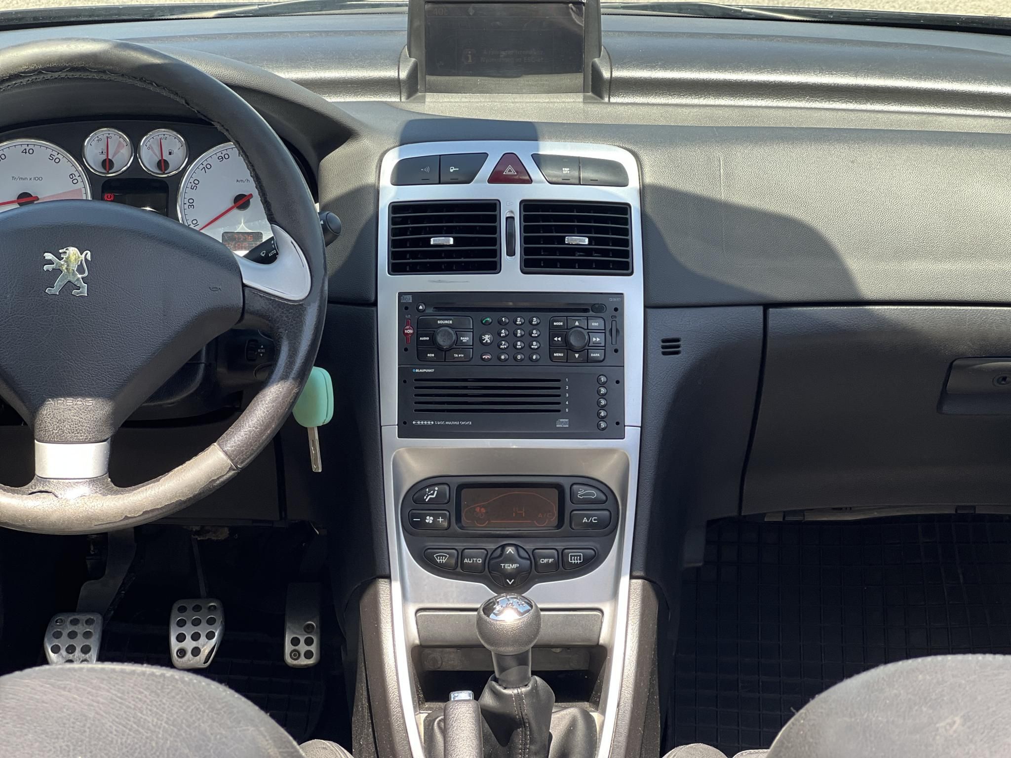 PEUGEOT 307 CC 2.0 Standard Klíma Tempomat Bluetooth Vezérlés cserélve LEGJOBB ÁRON!