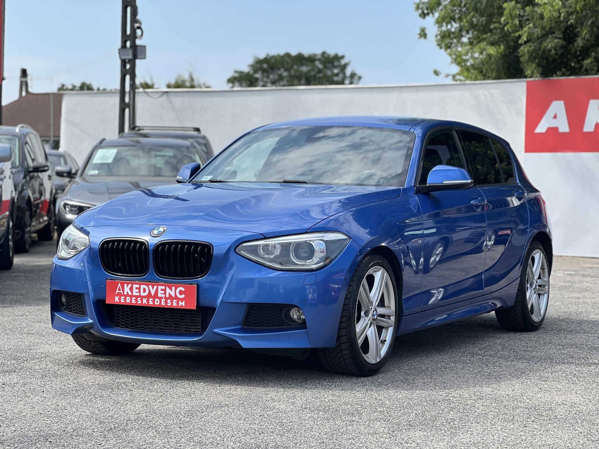 BMW 116i M sport line Rendszeresen karbantartott Tempomat Klima Ülésfűtés!