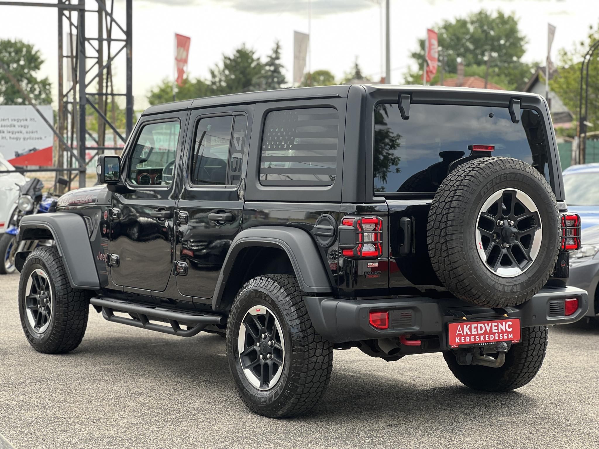 JEEP WRANGLER Unlimited 2.2 CRD Rubicon (Automata) M.o-i. 2.5T vonóhorog Magas felszereltség!