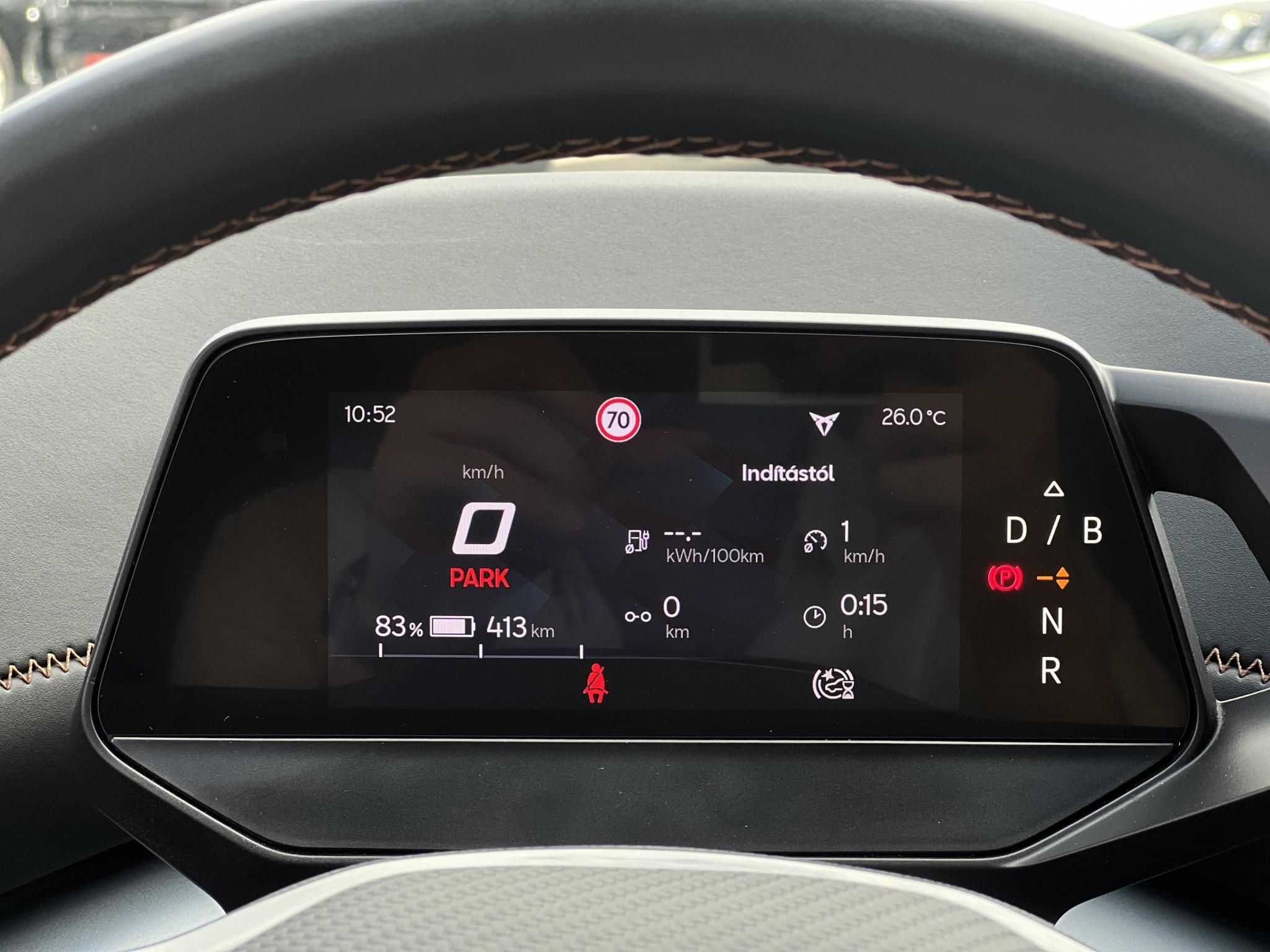 CUPRA BORN eBoost 77 kWh A legjobb konfig. 550km hatótáv. VAPOR GREY!