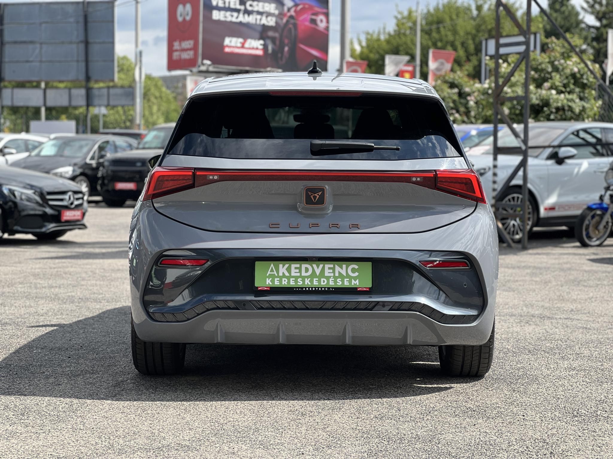 CUPRA BORN eBoost 77 kWh A legjobb konfig. 550km hatótáv. VAPOR GREY!