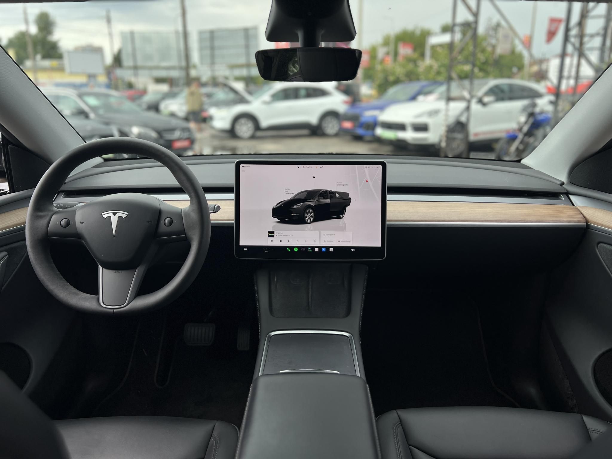 TESLA MODEL Y Long Range AWD (Automata) 510km hatótáv. RYZEN proci. 2031-ig garancia!