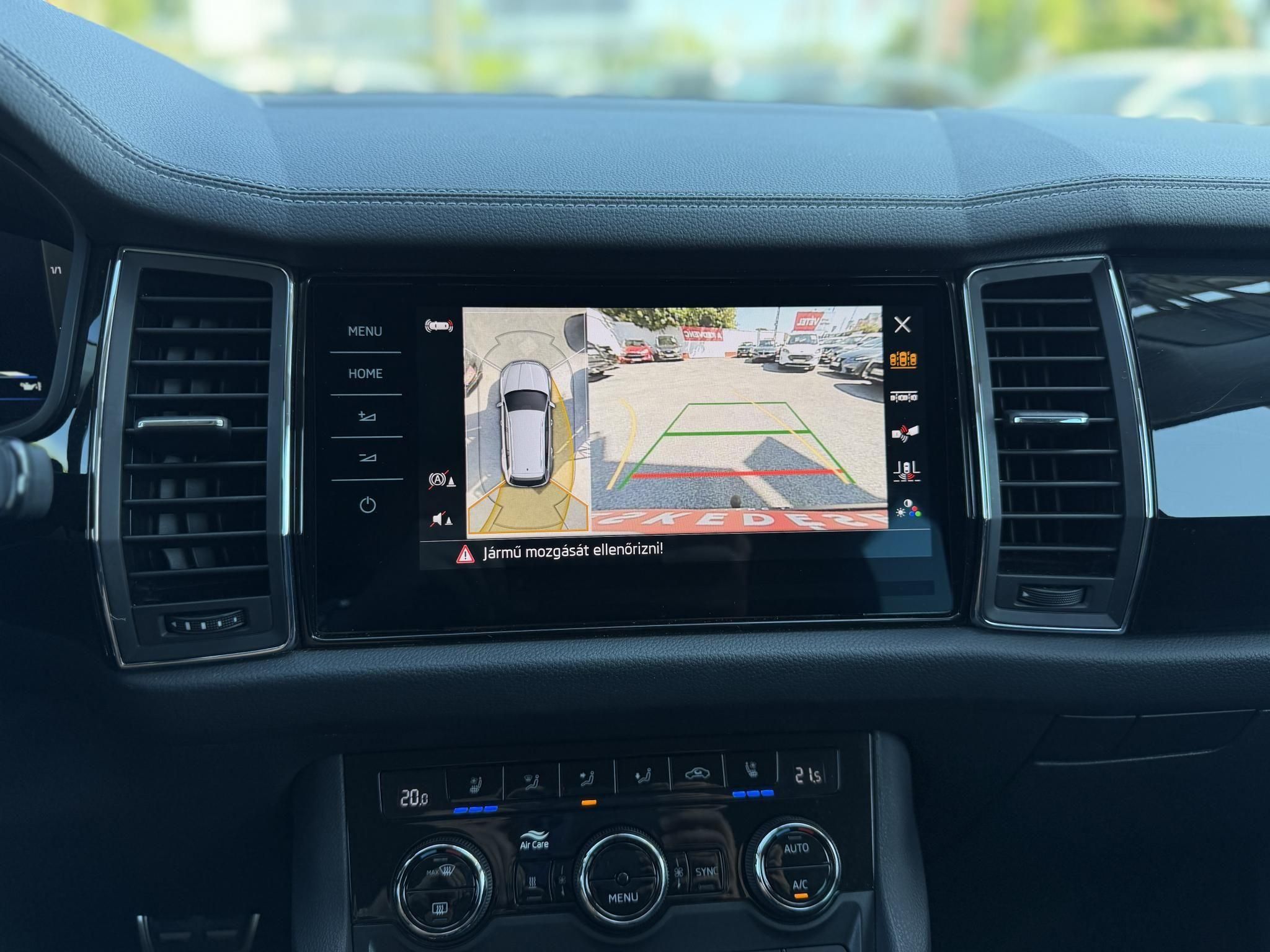SKODA KODIAQ 2.0 TDI SCR L&K DSG 128e km. LED fényszórók. memória. vonóhorog. 360 kamera. CANTON hifi!