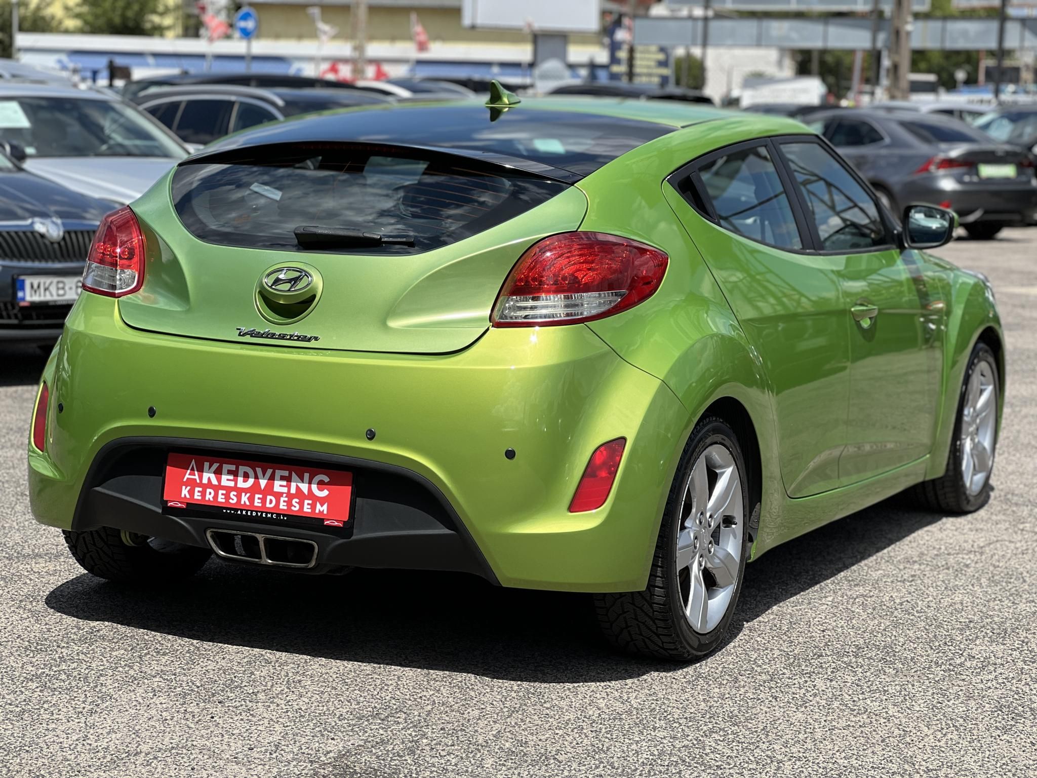 HYUNDAI VELOSTER 1.6 GDI Life klíma. tolatóradar. bluetooth. 2 gyári kulcs!