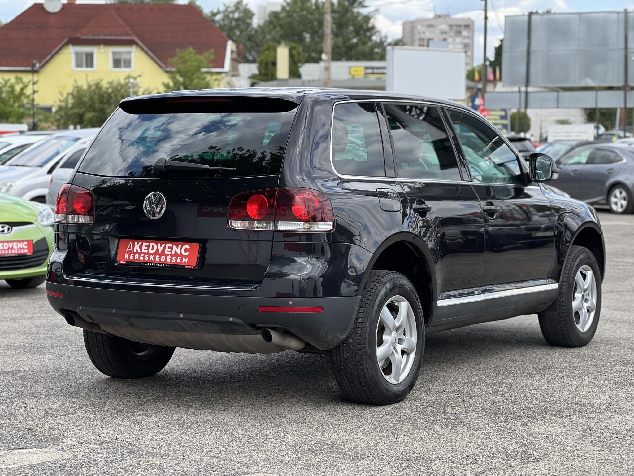 VOLKSWAGEN TOUAREG 3.0 V6 TDI Tiptronic ic Exkluzív bőrbelső Nem légrugós Gyári 3.5T horog Friss vizsga!