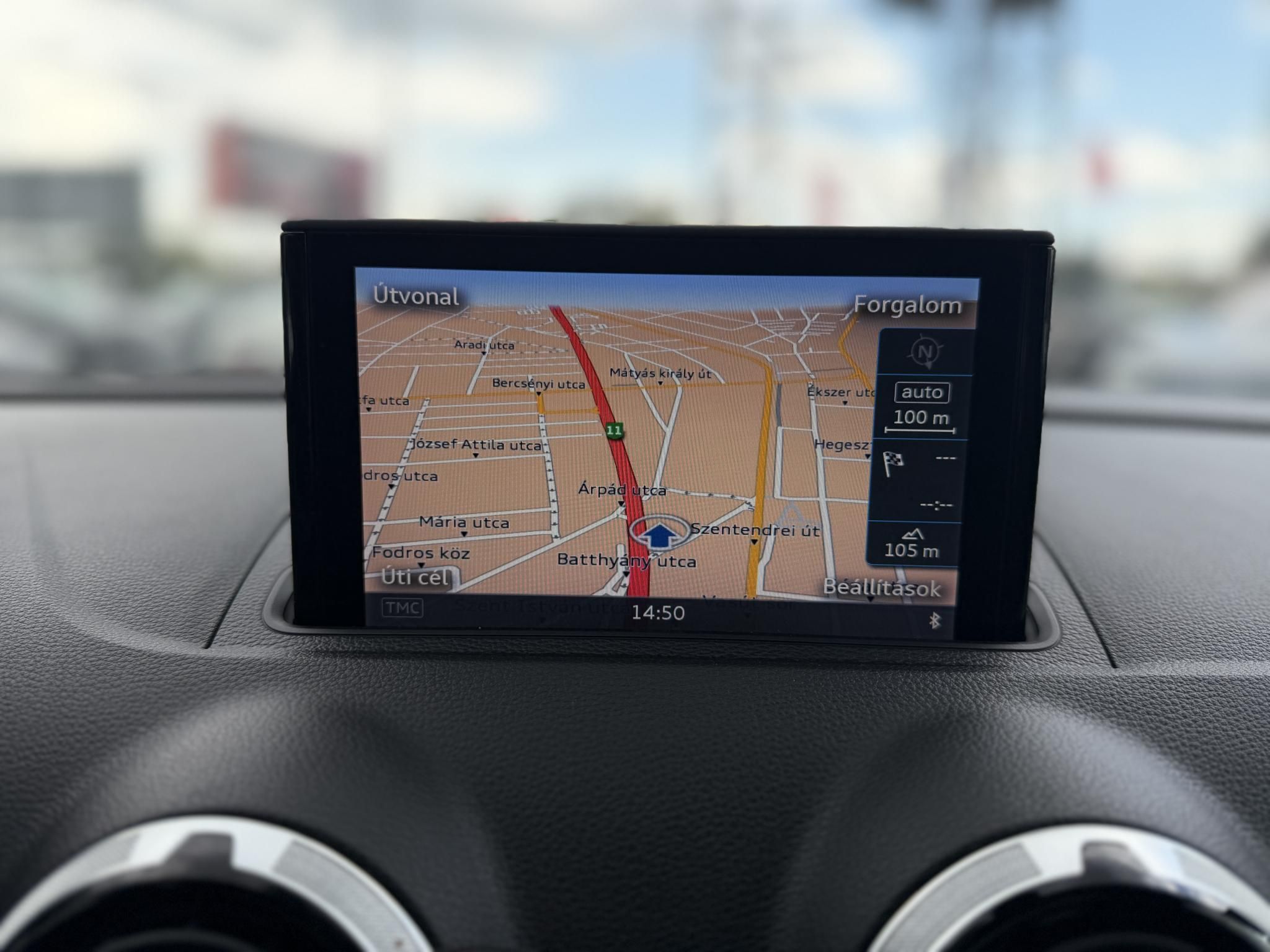 AUDI A3 Sportback 1.4 TFSI Ambiente S-tronic e-tron Bang and Olufsen. panoráma tető. 40km elektromos hatótáv. vezérlés cserélve!