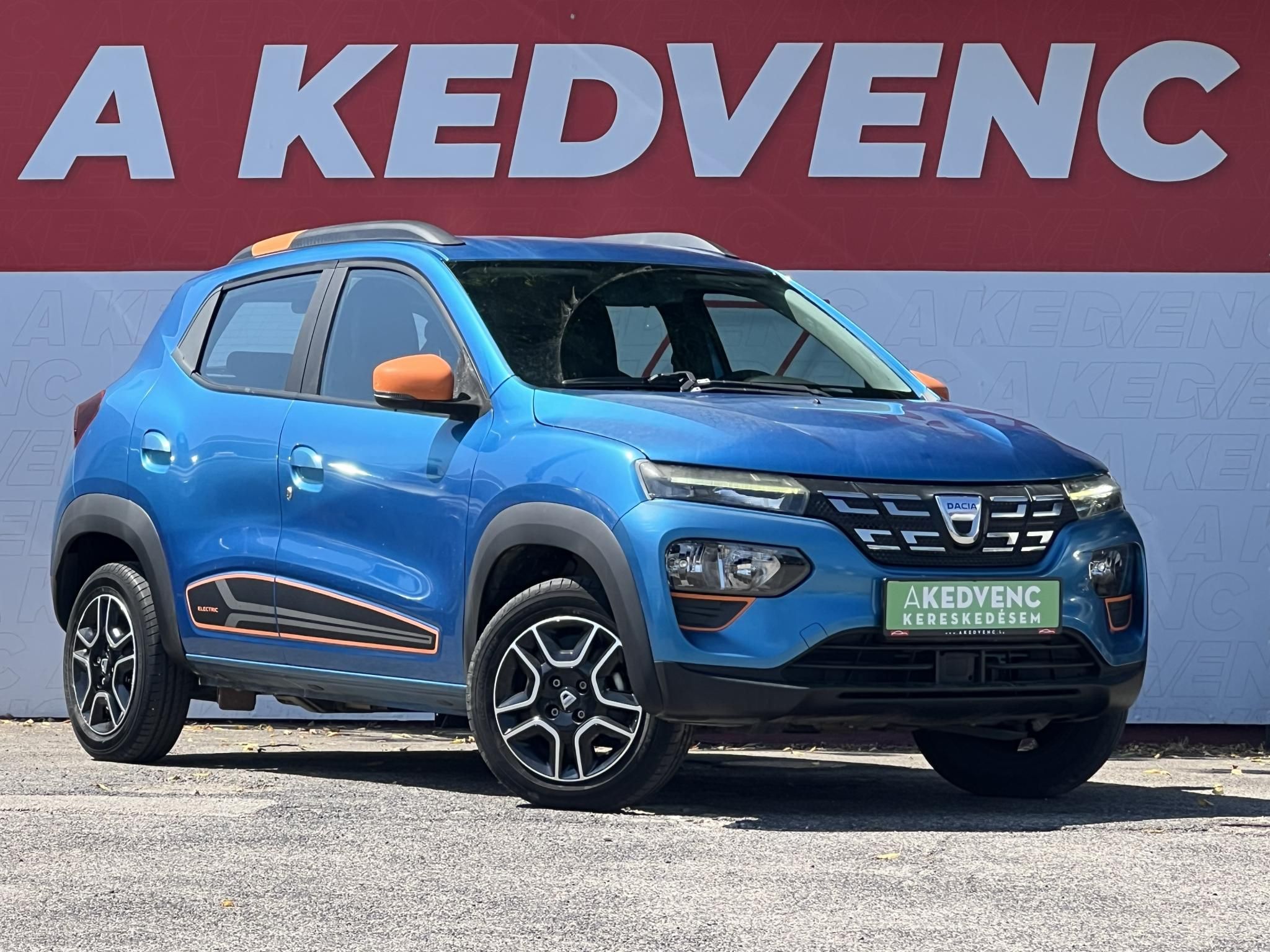 DACIA SPRING Electric 45 Comfort Plus aut. Klíma Tempomat Navi Tolatókamera! 32e km!