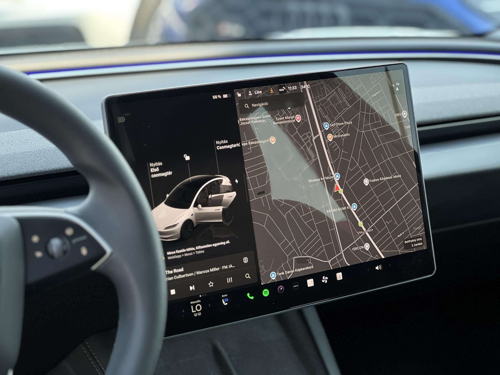 TESLA MODEL 3 RWD Premium (Automata) HIGHLAND 41e km. 2032-ig garanciális