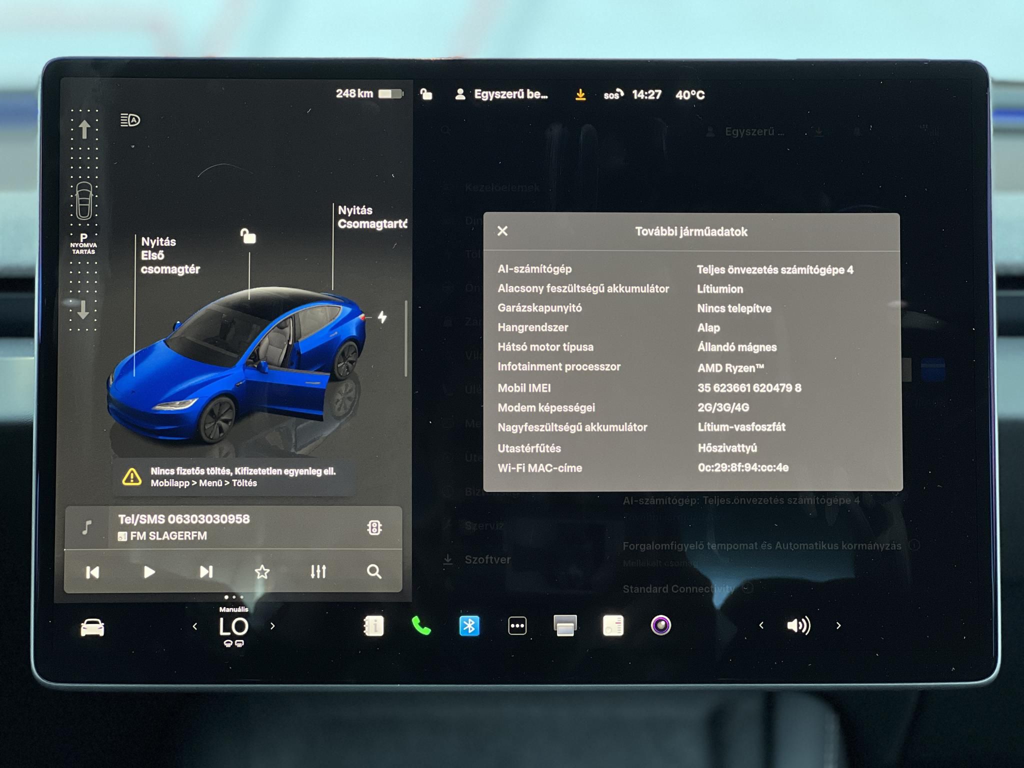 TESLA MODEL 3 RWD Premium (Automata)