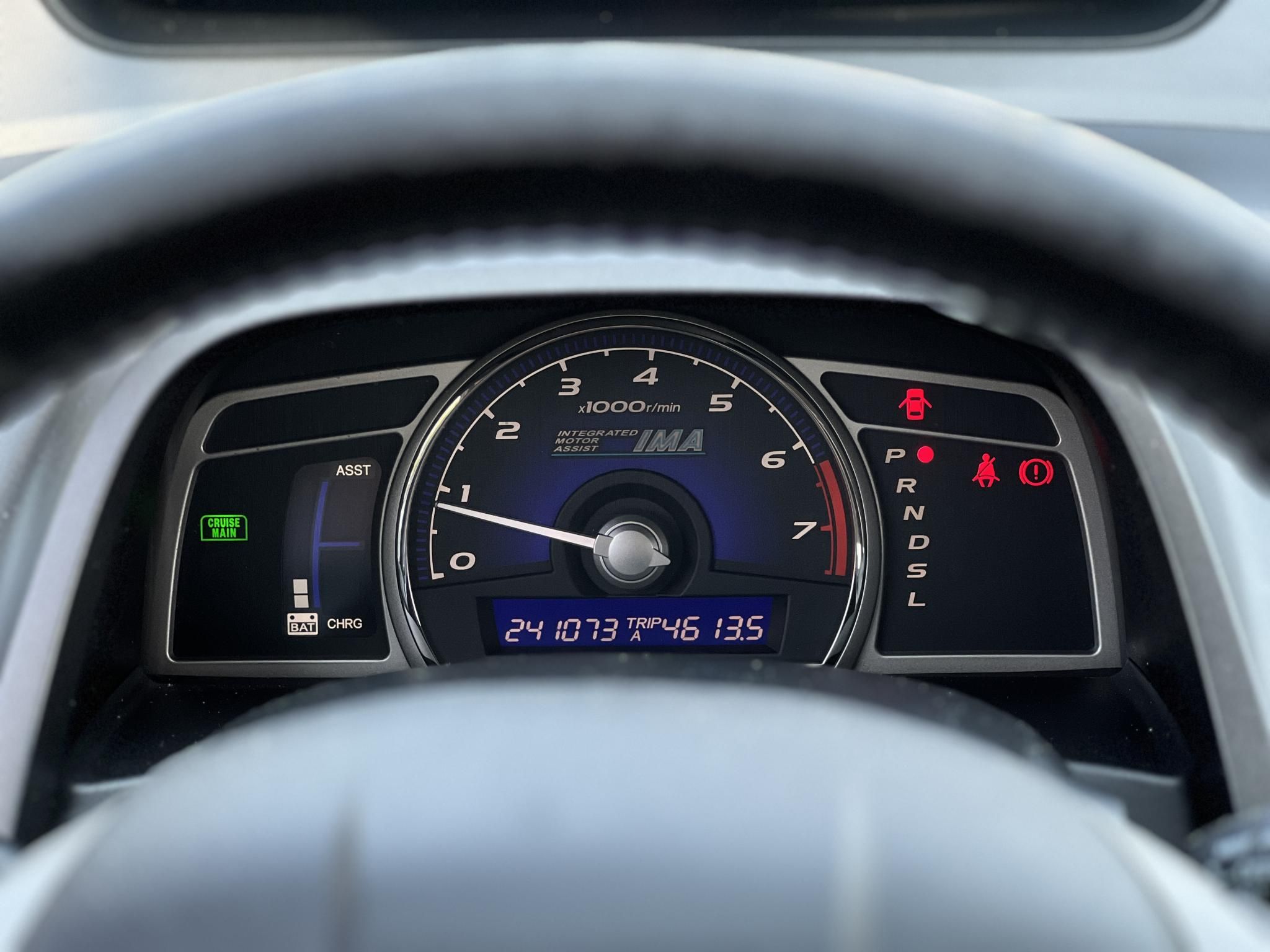 HONDA CIVIC 1.3 Hybrid (Automata) Klíma Tempomat Ülésfűtés Gyári fényezés!