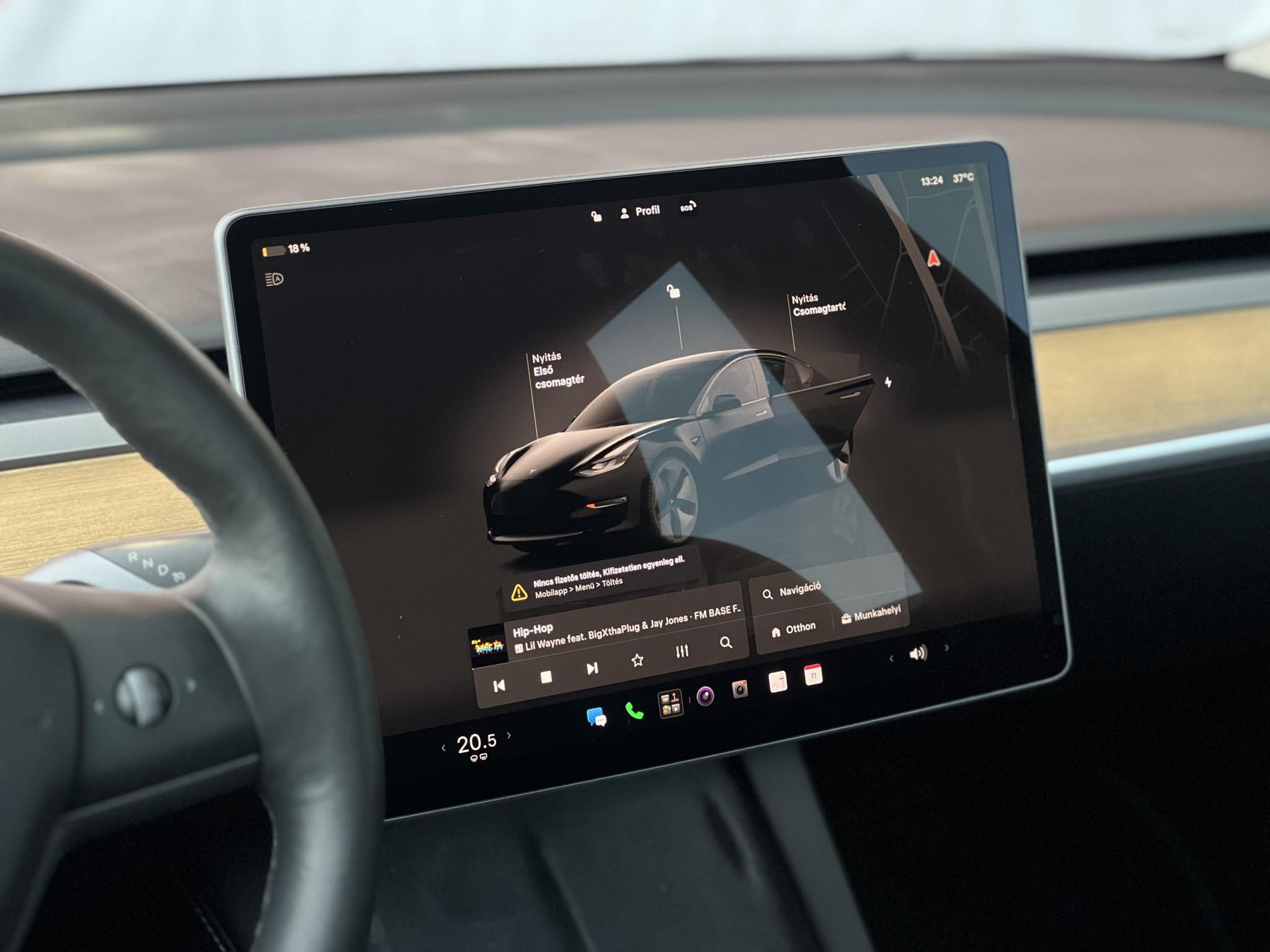 TESLA MODEL 3 Long Range AWD (Automata) 47e km. mátrix LED. hőszivattyú. AMD Ryzen. garanciális!