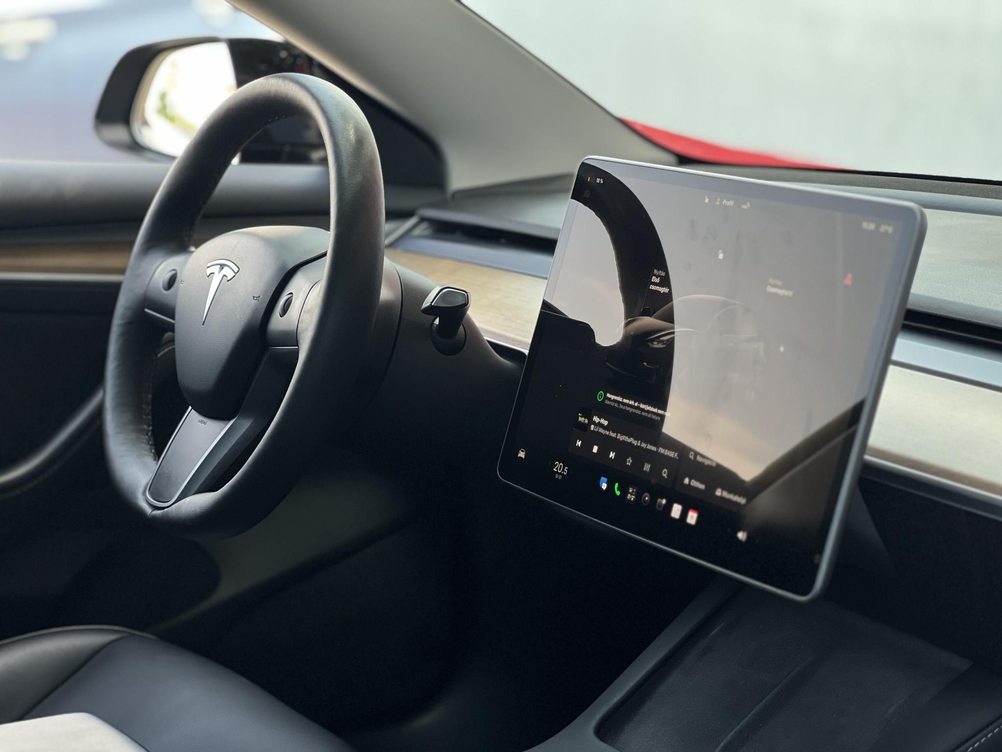TESLA MODEL 3 Long Range AWD (Automata) 47e km. mátrix LED. hőszivattyú. AMD Ryzen. garanciális!