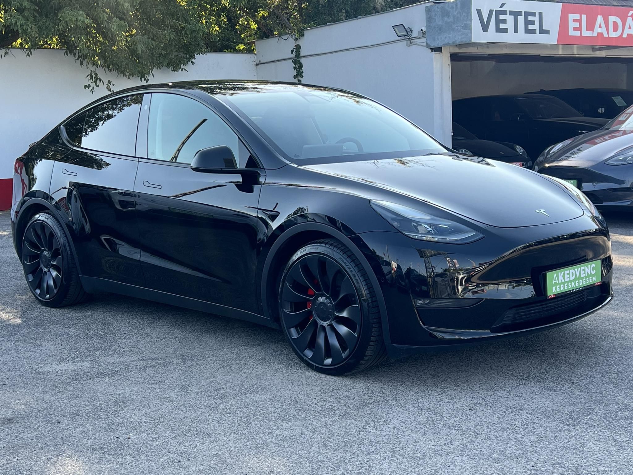 TESLA MODEL Y Performance AWD (Automata) 95e km. AMD Ryzen. hőszivattyú. mátrix LED. 2030-ig garanciális!