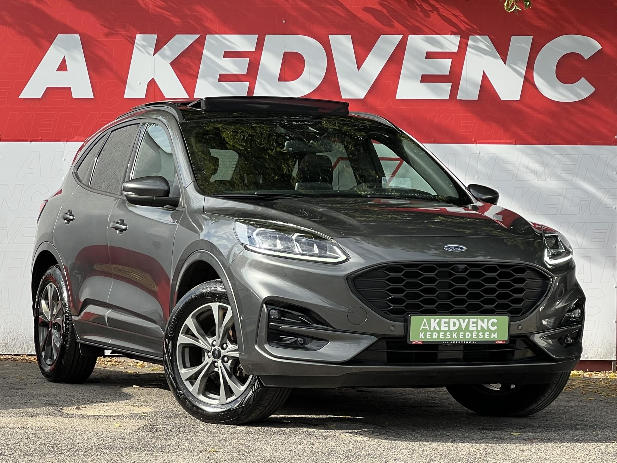 FORD KUGA 2.5 PHEV ST-Line X Graphite Tech Edition CVT panorámatető. 70 km elektromos hatótáv. Carplay
