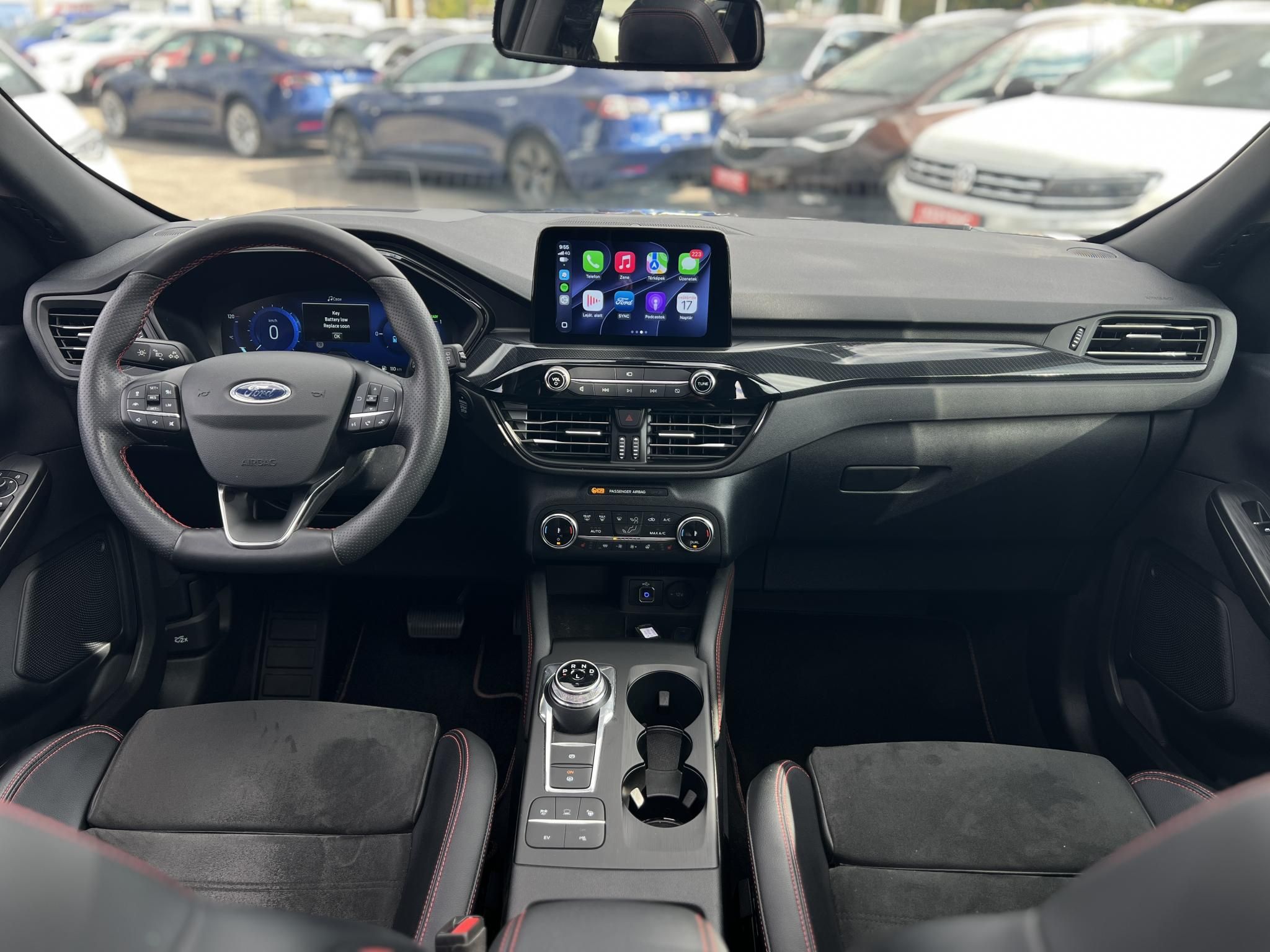 FORD KUGA 2.5 PHEV ST-Line X Graphite Tech Edition CVT panorámatető. 70 km elektromos hatótáv. Carplay