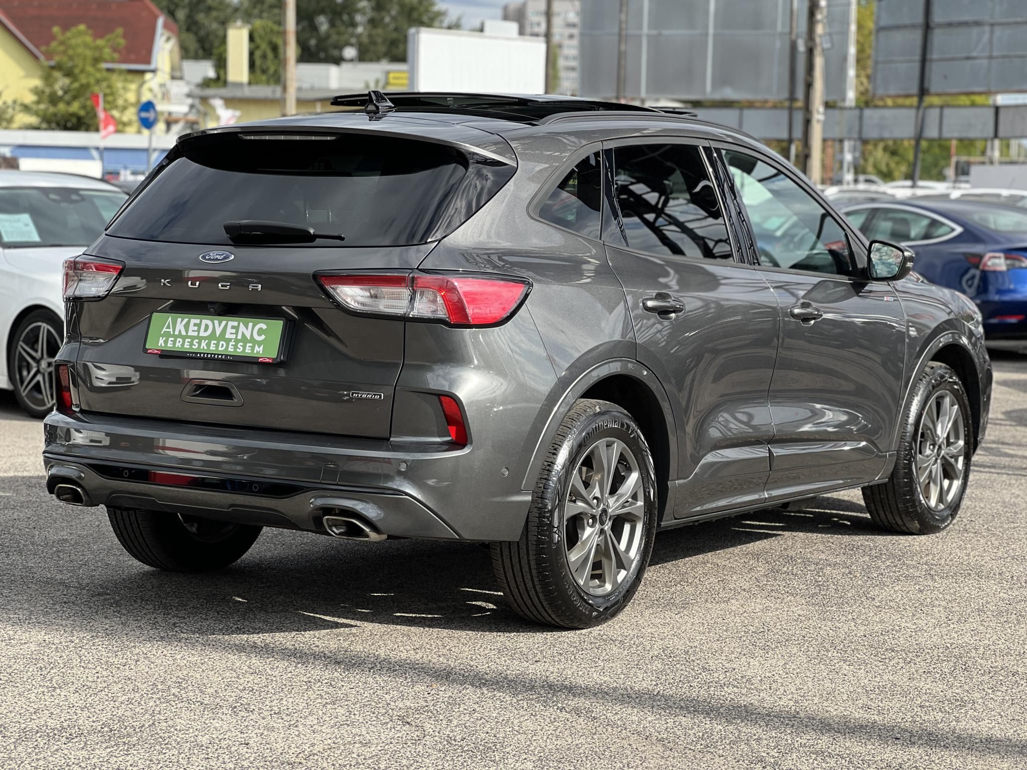 FORD KUGA 2.5 PHEV ST-Line X Graphite Tech Edition CVT panorámatető. 70 km elektromos hatótáv. Carplay