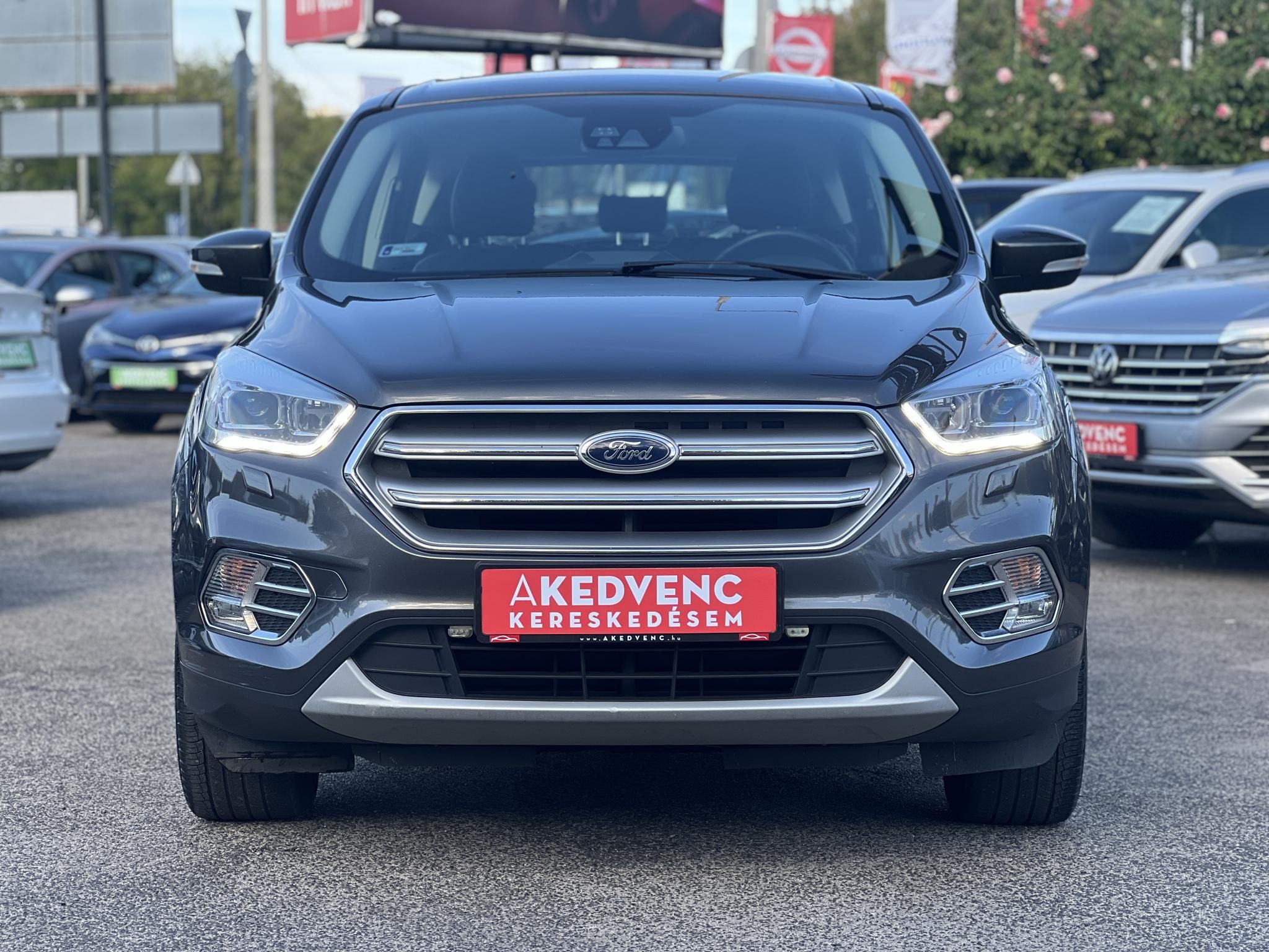 FORD KUGA 2.0 TDCi Titanium Technology AWD Magyarországi. Gyári fényezés. Carplay. Szervizelt. Vonóhorog!